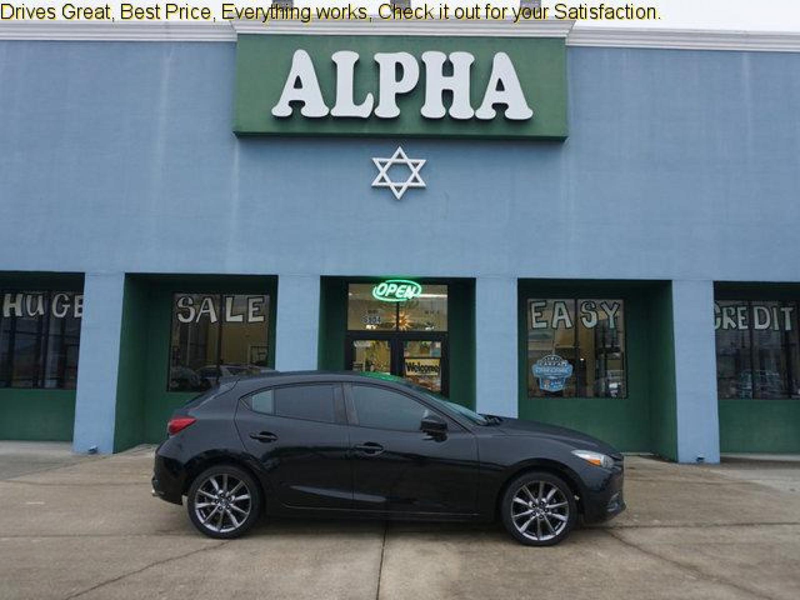 2018 Black Mazda Mazda3 (3MZBN1L30JM) with an 2.5L 4Cyl engine, Automatic transmission, located at 6904 Johnston St., Lafayette, LA, 70503, (337) 988-1960, 30.143589, -92.100601 - Prices are subject to change as improvements done by the service dept. Prices are for Cash sales only, Plus TTL. This Vehicle is Serviced well and Warranties Available too. Easy Financing. Drives Great and everything works. Price subject to change as improvements done by the service dept. Easy CR - Photo #0