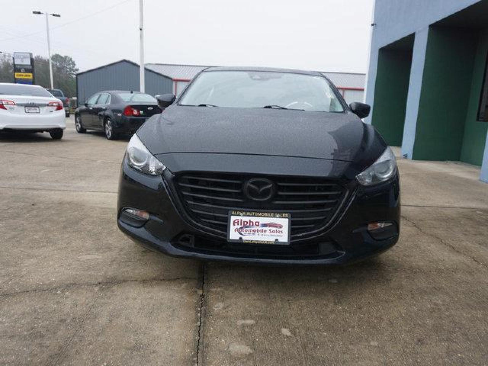 2018 Black Mazda Mazda3 (3MZBN1L30JM) with an 2.5L 4Cyl engine, Automatic transmission, located at 6904 Johnston St., Lafayette, LA, 70503, (337) 988-1960, 30.143589, -92.100601 - Prices are subject to change as improvements done by the service dept. Prices are for Cash sales only, Plus TTL. This Vehicle is Serviced well and Warranties Available too. Easy Financing. Drives Great and everything works. Price subject to change as improvements done by the service dept. Easy CR - Photo #3