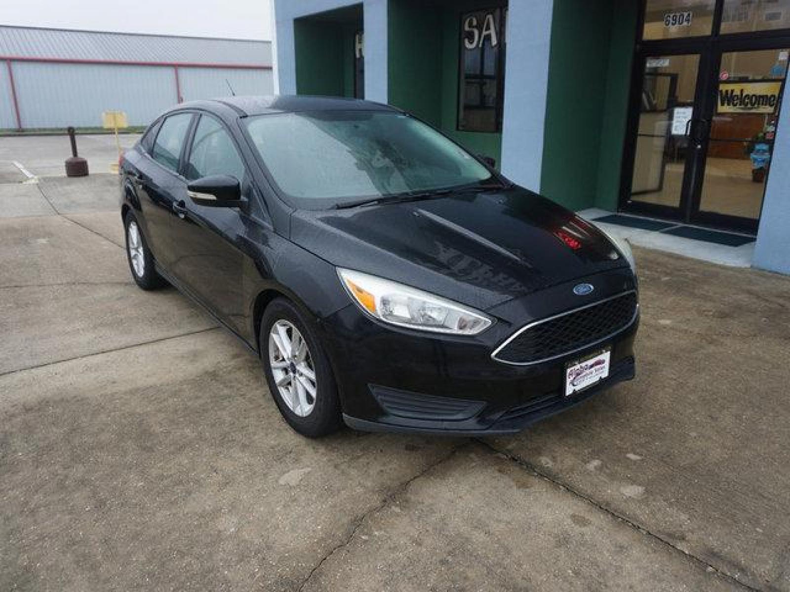 2016 Black Ford Focus (1FADP3F23GL) with an 2.0L 4Cyl engine, 5 Spd Automatic transmission, located at 6904 Johnston St., Lafayette, LA, 70503, (337) 988-1960, 30.143589, -92.100601 - Prices are subject to change as improvements done by the service dept. Prices are for Cash sales only, Plus TTL. This Vehicle is Serviced well and Warranties Available too. Easy Financing. Drives Great and everything works. Price subject to change as improvements done by the service dept. Easy CR - Photo #1