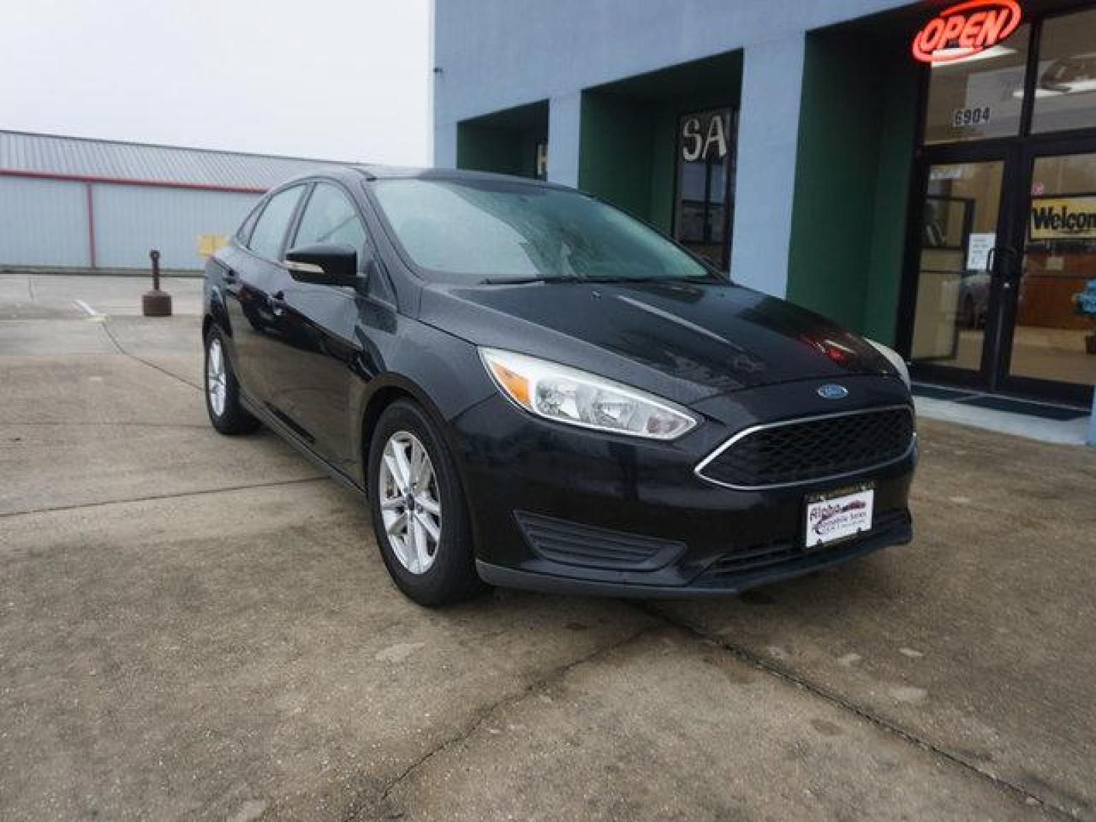 2016 Black Ford Focus (1FADP3F23GL) with an 2.0L 4Cyl engine, 5 Spd Automatic transmission, located at 6904 Johnston St., Lafayette, LA, 70503, (337) 988-1960, 30.143589, -92.100601 - Prices are subject to change as improvements done by the service dept. Prices are for Cash sales only, Plus TTL. This Vehicle is Serviced well and Warranties Available too. Easy Financing. Drives Great and everything works. Price subject to change as improvements done by the service dept. Easy CR - Photo #2