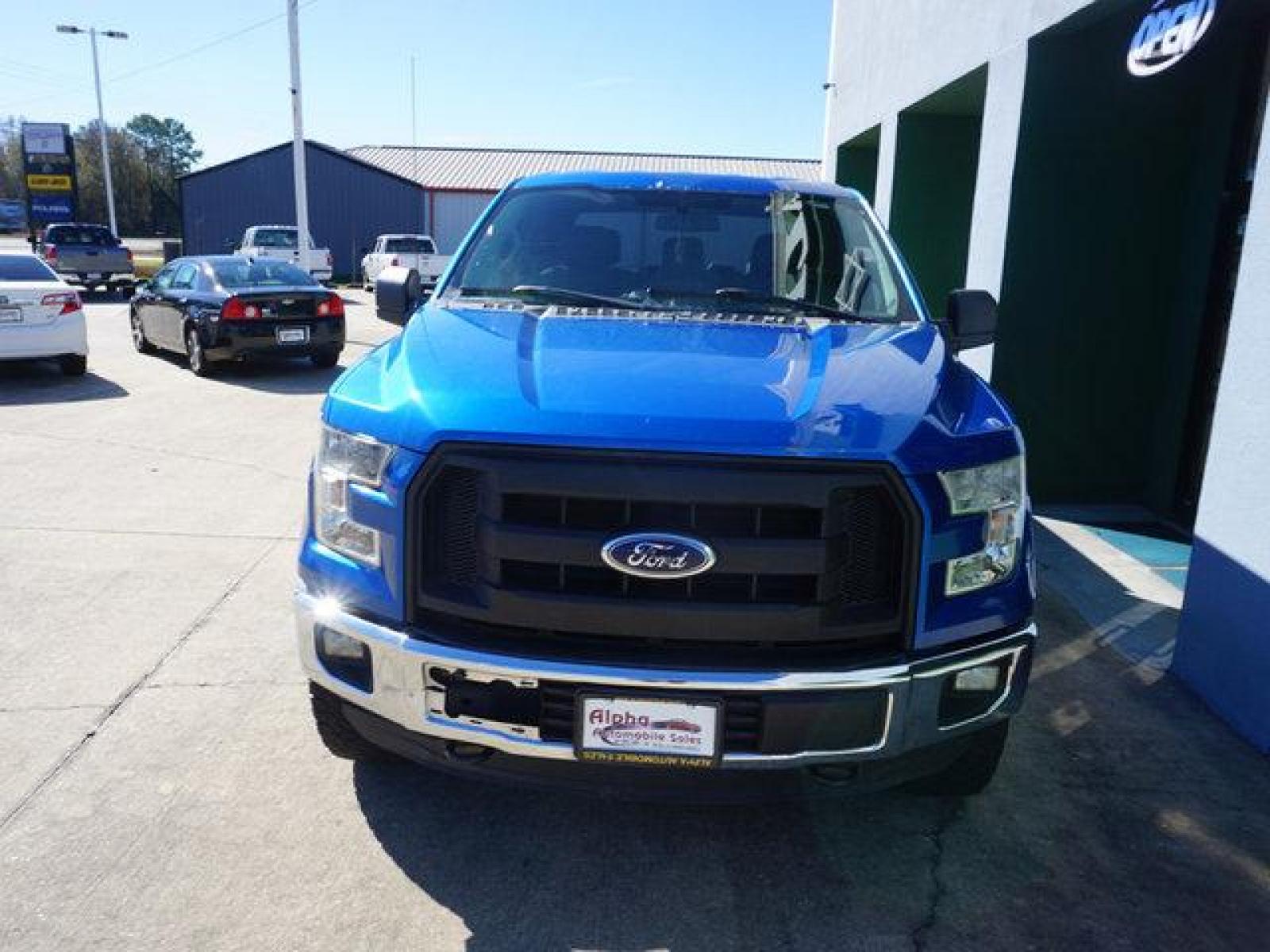 2015 Blue Ford F-150 (1FTEW1E88FK) with an 3.5L 6 Cyl engine, 6 Spd Automatic transmission, located at 6904 Johnston St., Lafayette, LA, 70503, (337) 988-1960, 30.143589, -92.100601 - Prices are subject to change as improvements done by the service dept. Prices are for Cash sales only, Plus TTL. This Vehicle is Serviced well and Warranties Available too. Easy Financing. Drives Great and everything works. Price subject to change as improvements done by the service dept. Easy CR - Photo #2