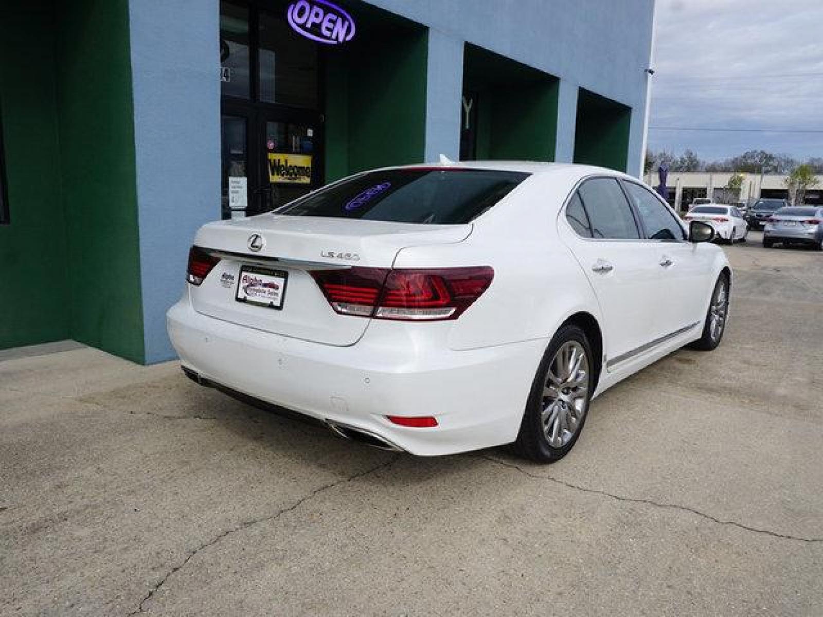 2013 White Lexus LS460 (JTHBL5EFXD5) with an 4.6L V8 engine, Automatic transmission, located at 6904 Johnston St., Lafayette, LA, 70503, (337) 988-1960, 30.143589, -92.100601 - Prices are subject to change as improvements done by the service dept. Prices are for Cash sales only, Plus TTL. This Vehicle is Serviced well and Warranties Available too. Easy Financing. Drives Great and everything works. Price subject to change as improvements done by the service dept. Easy CR - Photo #12