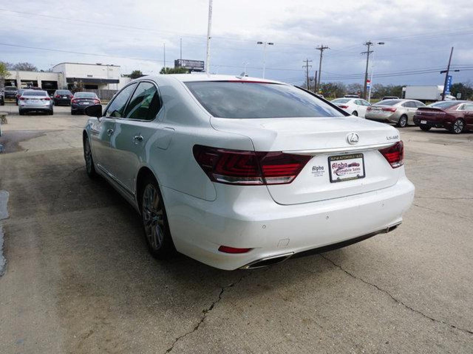2013 White Lexus LS460 (JTHBL5EFXD5) with an 4.6L V8 engine, Automatic transmission, located at 6904 Johnston St., Lafayette, LA, 70503, (337) 988-1960, 30.143589, -92.100601 - Prices are subject to change as improvements done by the service dept. Prices are for Cash sales only, Plus TTL. This Vehicle is Serviced well and Warranties Available too. Easy Financing. Drives Great and everything works. Price subject to change as improvements done by the service dept. Easy CR - Photo #8