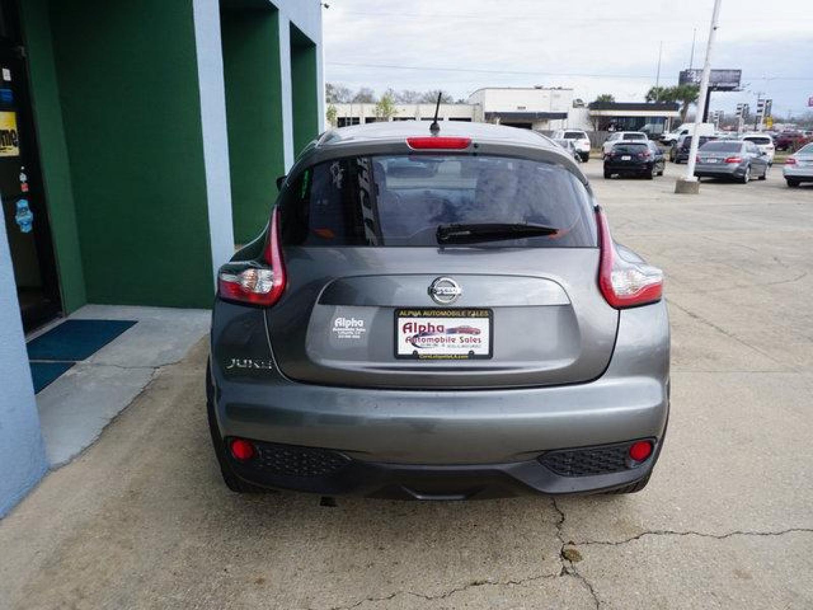 2016 Grey Nissan Juke (JN8AF5MR3GT) with an 1.6L 4Cyl Turbo engine, Automatic CVT transmission, located at 6904 Johnston St., Lafayette, LA, 70503, (337) 988-1960, 30.143589, -92.100601 - Prices are subject to change as improvements done by the service dept. Prices are for Cash sales only, Plus TTL. This Vehicle is Serviced well and Warranties Available too. Easy Financing. Drives Great and everything works. Price subject to change as improvements done by the service dept. Easy CR - Photo #10