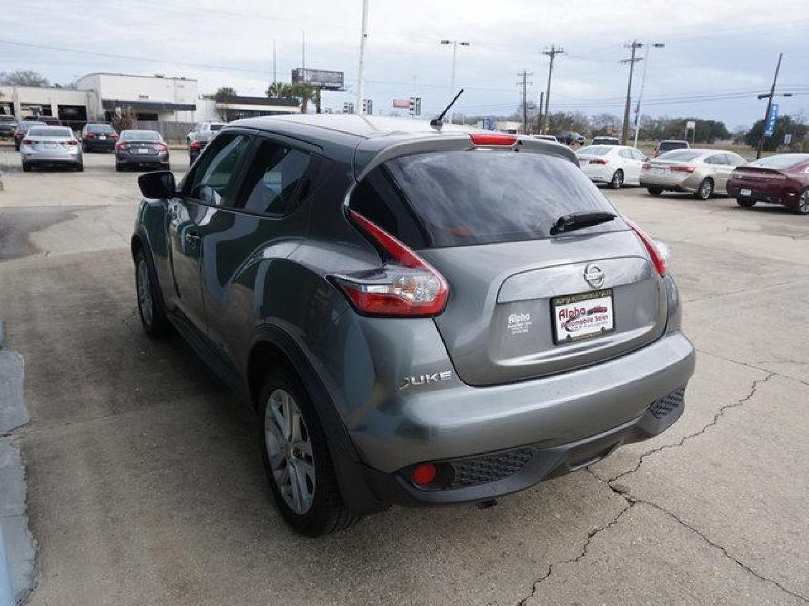 2016 Grey Nissan Juke (JN8AF5MR3GT) with an 1.6L 4Cyl Turbo engine, Automatic CVT transmission, located at 6904 Johnston St., Lafayette, LA, 70503, (337) 988-1960, 30.143589, -92.100601 - Prices are subject to change as improvements done by the service dept. Prices are for Cash sales only, Plus TTL. This Vehicle is Serviced well and Warranties Available too. Easy Financing. Drives Great and everything works. Price subject to change as improvements done by the service dept. Easy CR - Photo #8