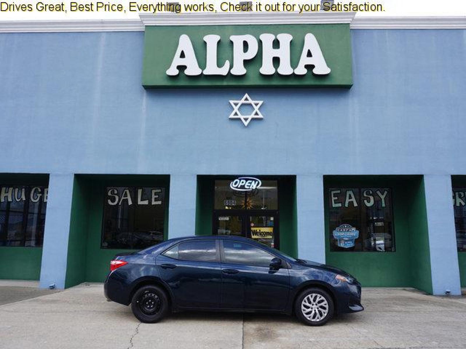 2019 Blue Toyota Corolla (2T1BURHE1KC) with an 1.8L 4 Cyl engine, Automatic CVT transmission, located at 6904 Johnston St., Lafayette, LA, 70503, (337) 988-1960, 30.143589, -92.100601 - Prices are subject to change as improvements done by the service dept. Prices are for Cash sales only, Plus TTL. This Vehicle is Serviced well and Warranties Available too. Easy Financing. Drives Great and everything works. Price subject to change as improvements done by the service dept. Easy CR - Photo #0
