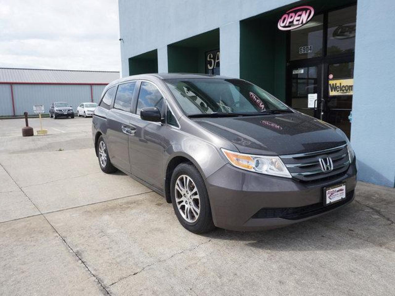 2012 Gray Honda Odyssey (5FNRL5H68CB) with an 3.5L 6 Cyl engine, Automatic transmission, located at 6904 Johnston St., Lafayette, LA, 70503, (337) 988-1960, 30.143589, -92.100601 - Prices are subject to change as improvements done by the service dept. Prices are for Cash sales only, Plus TTL. This Vehicle is Serviced well and Warranties Available too. Easy Financing. Drives Great and everything works. Price subject to change as improvements done by the service dept. Easy CR - Photo #1