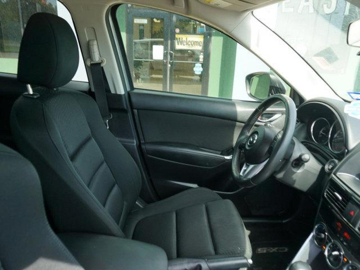2014 Liquid Silver Metallic /Black Mazda CX-5 FWD 4dr Auto Touring (JM3KE2CY6E0) with an 2.5L 4Cyl engine, Automatic transmission, located at 6904 Johnston St., Lafayette, LA, 70503, (337) 988-1960, 30.143589, -92.100601 - Photo#47