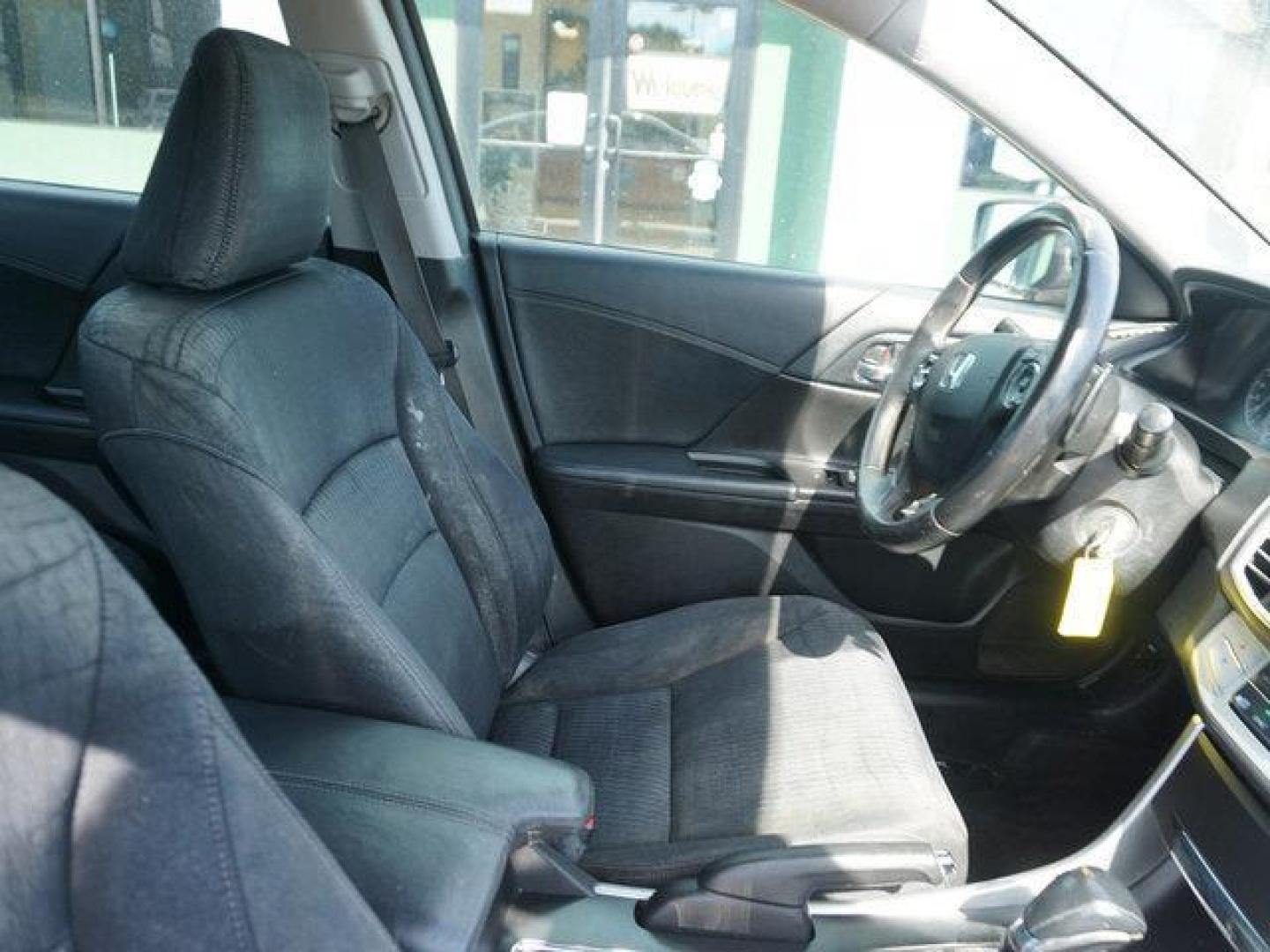 2013 Grey /Black Honda Accord 4dr I4 CVT Sport (1HGCR2F57DA) with an 2.4L 4Cyl engine, CVT transmission, located at 6904 Johnston St., Lafayette, LA, 70503, (337) 988-1960, 30.143589, -92.100601 - Photo#15