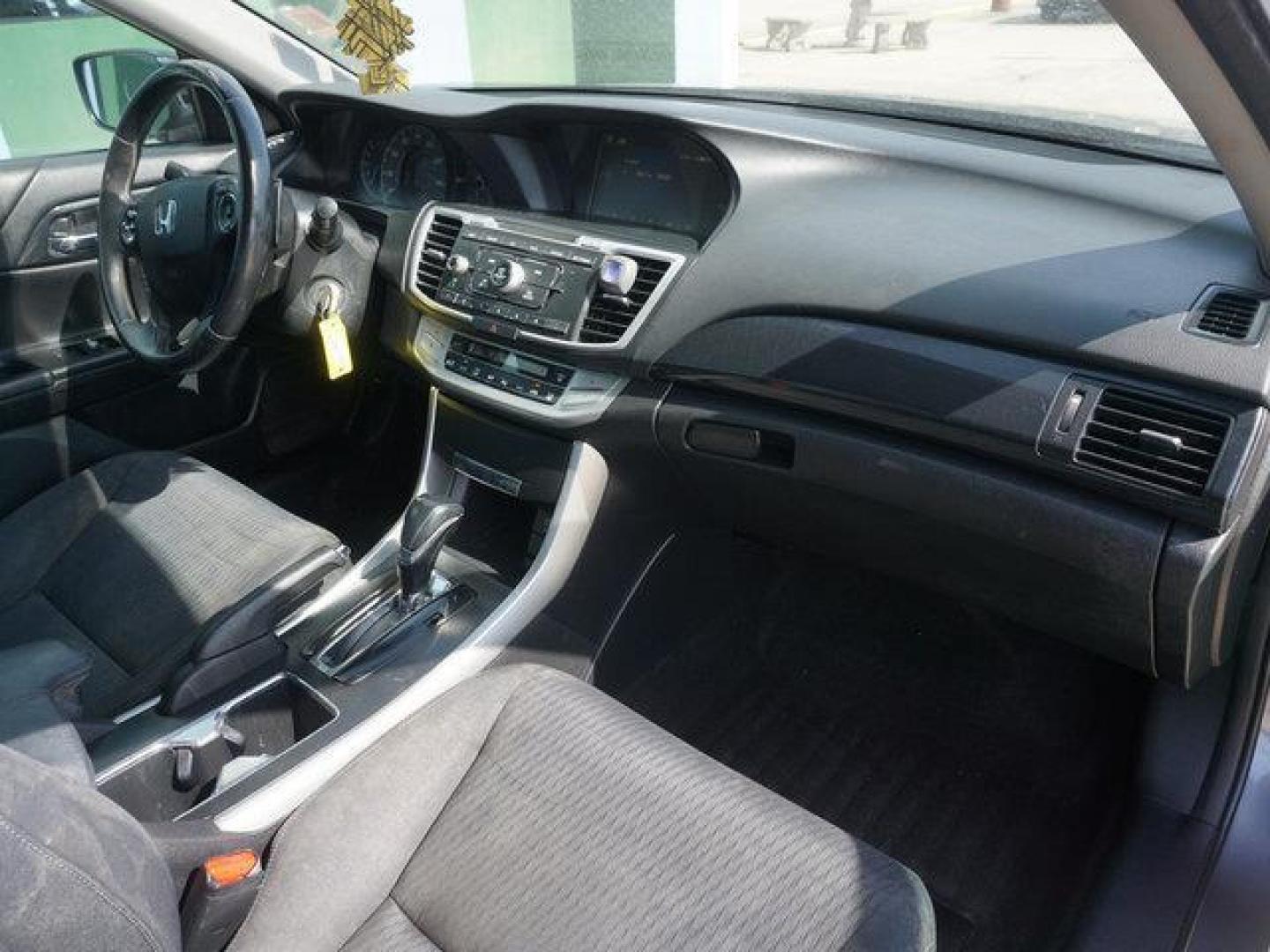 2013 Grey /Black Honda Accord 4dr I4 CVT Sport (1HGCR2F57DA) with an 2.4L 4Cyl engine, CVT transmission, located at 6904 Johnston St., Lafayette, LA, 70503, (337) 988-1960, 30.143589, -92.100601 - Photo#17