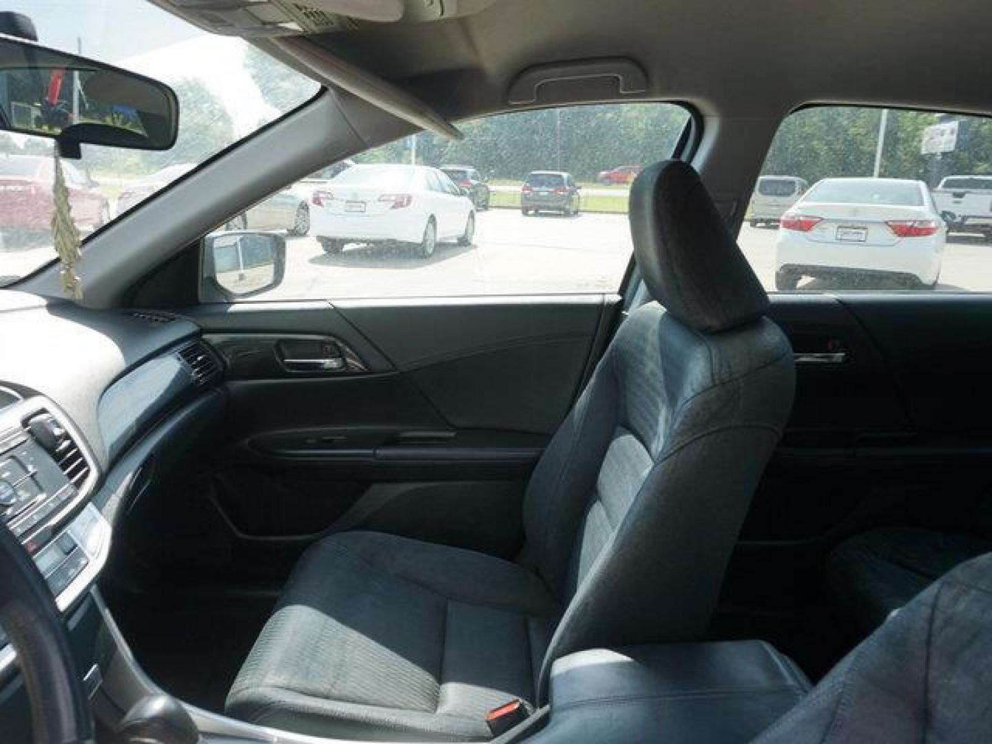 2013 Grey /Black Honda Accord 4dr I4 CVT Sport (1HGCR2F57DA) with an 2.4L 4Cyl engine, CVT transmission, located at 6904 Johnston St., Lafayette, LA, 70503, (337) 988-1960, 30.143589, -92.100601 - Photo#21