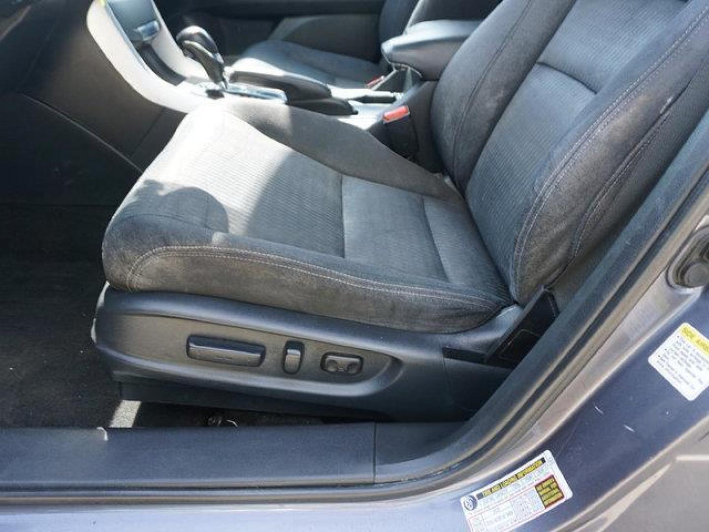 2013 Grey /Black Honda Accord 4dr I4 CVT Sport (1HGCR2F57DA) with an 2.4L 4Cyl engine, CVT transmission, located at 6904 Johnston St., Lafayette, LA, 70503, (337) 988-1960, 30.143589, -92.100601 - Photo#22