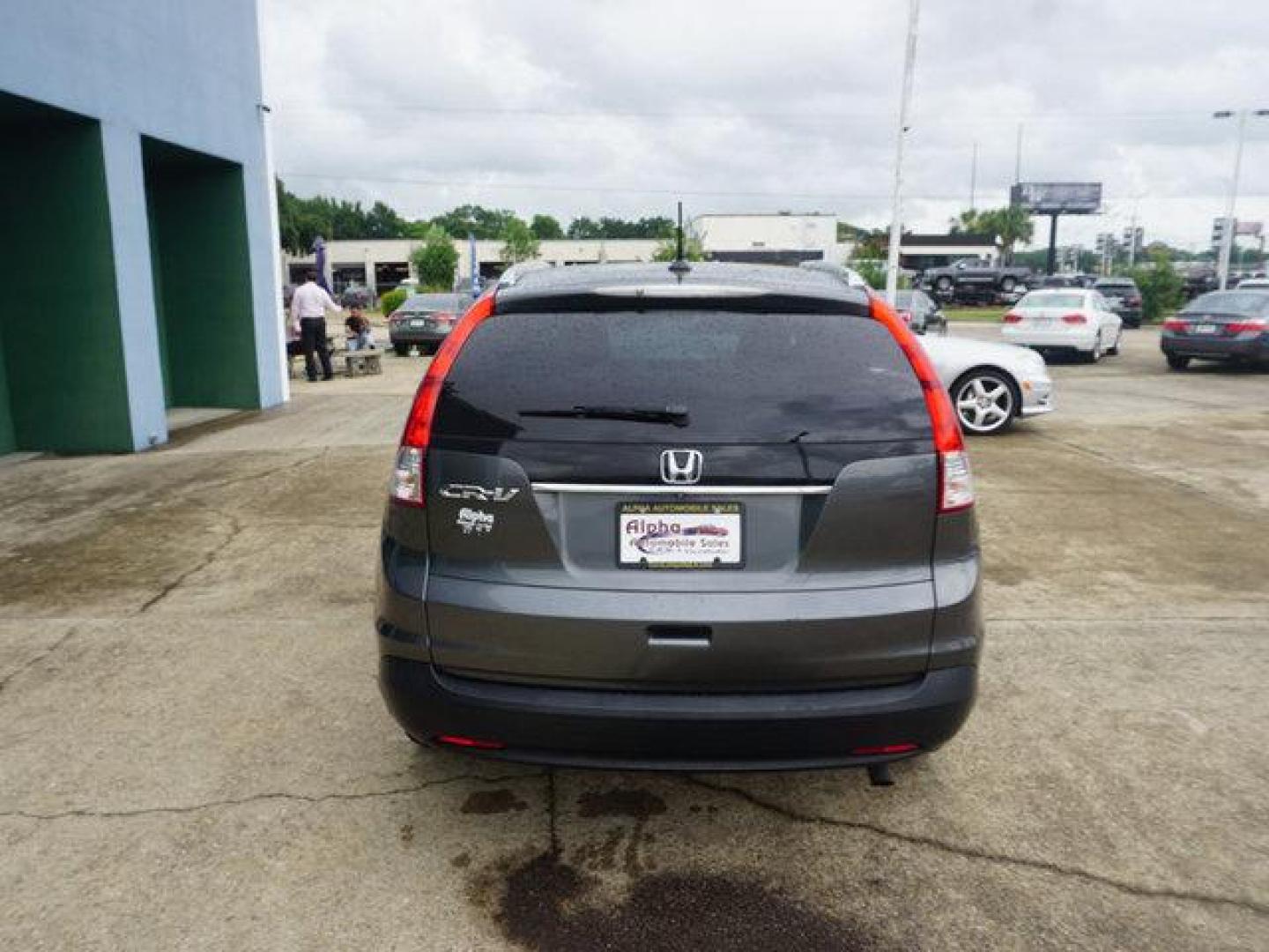 2013 Grey /Beige Honda CR-V 2WD 5dr EX-L (2HKRM3H78DH) with an 2.4L 4Cyl engine, Automatic transmission, located at 6904 Johnston St., Lafayette, LA, 70503, (337) 988-1960, 30.143589, -92.100601 - Photo#41