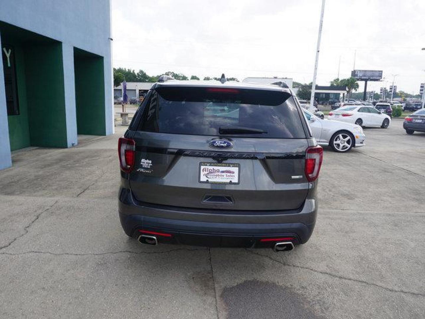 2016 Gray /Ebony Blck w/Red Accent S Ford Explorer 4WD 4dr Sport (1FM5K8GT2GG) with an 3.5L V6 EcoBoost engine, Automatic transmission, located at 6904 Johnston St., Lafayette, LA, 70503, (337) 988-1960, 30.143589, -92.100601 - Photo#43