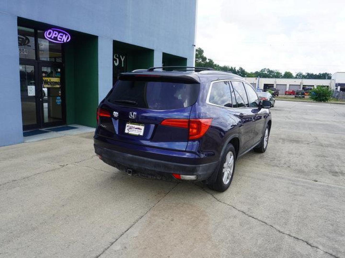 2016 Obsidian Blue Pearl /Beige Honda Pilot 2WD 4dr LX (5FNYF5H14GB) with an 3.5L V6 engine, Automatic transmission, located at 6904 Johnston St., Lafayette, LA, 70503, (337) 988-1960, 30.143589, -92.100601 - Photo#11
