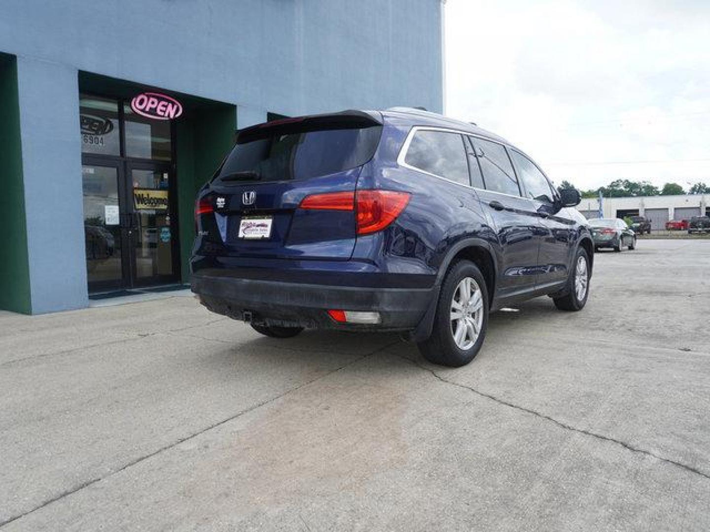 2016 Obsidian Blue Pearl /Beige Honda Pilot 2WD 4dr LX (5FNYF5H14GB) with an 3.5L V6 engine, Automatic transmission, located at 6904 Johnston St., Lafayette, LA, 70503, (337) 988-1960, 30.143589, -92.100601 - Photo#44