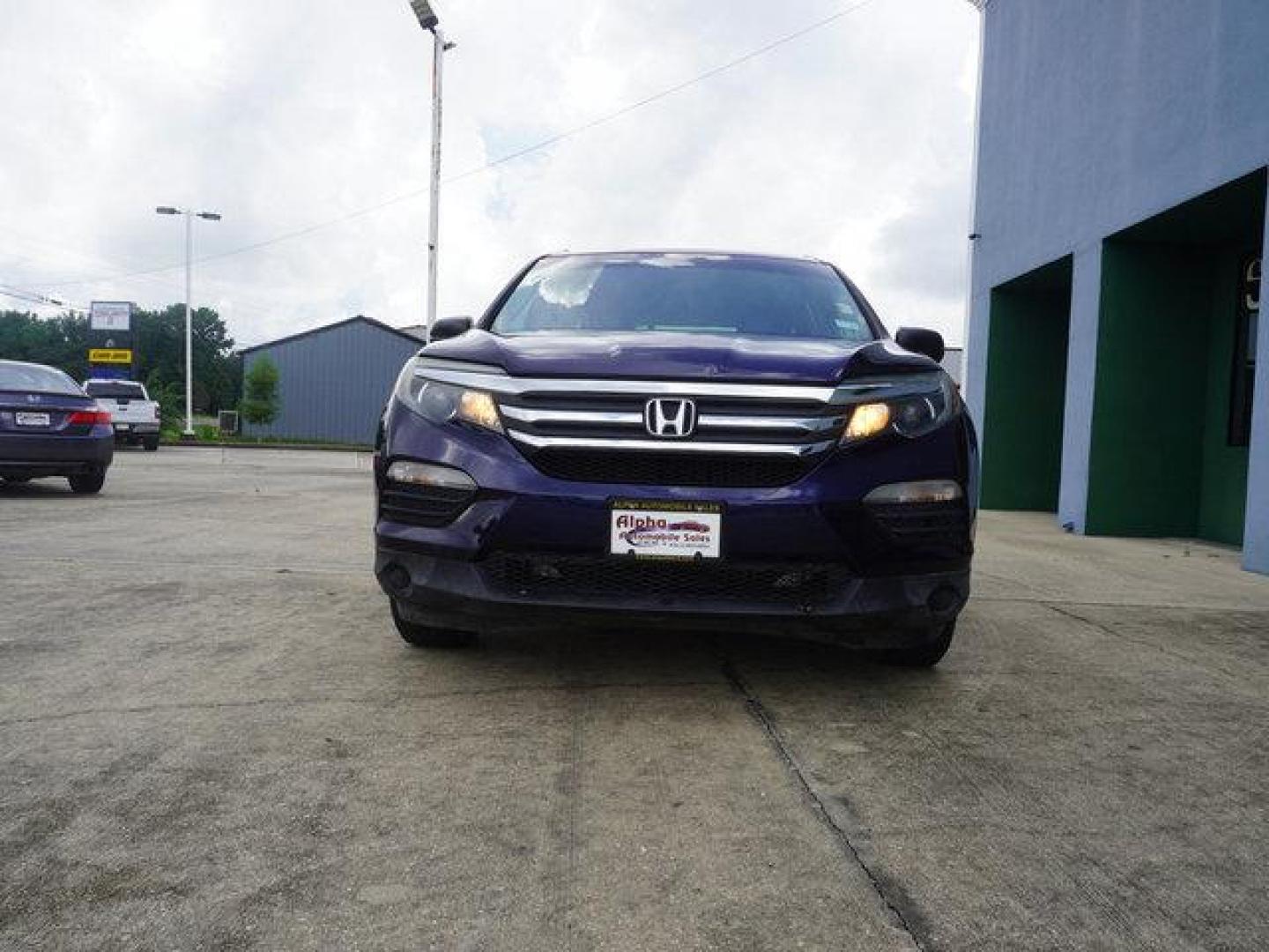 2016 Obsidian Blue Pearl /Beige Honda Pilot 2WD 4dr LX (5FNYF5H14GB) with an 3.5L V6 engine, Automatic transmission, located at 6904 Johnston St., Lafayette, LA, 70503, (337) 988-1960, 30.143589, -92.100601 - Photo#35