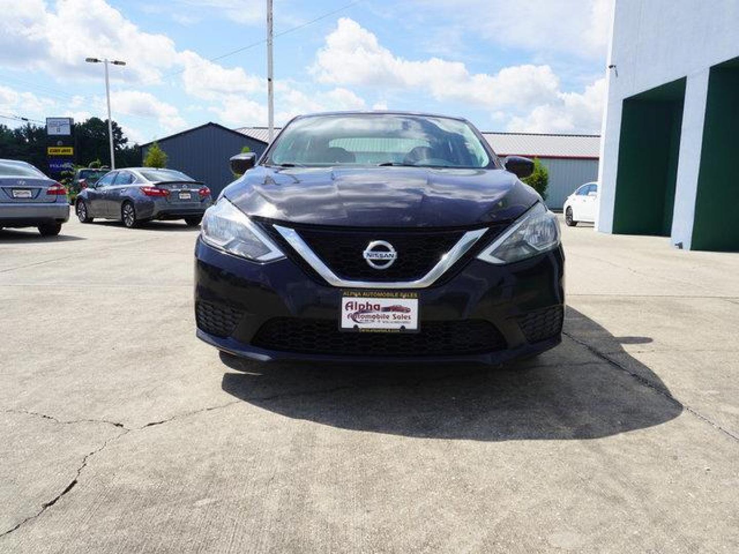 2016 Super Black /Charcoal Nissan Sentra 4dr Sdn I4 CVT S (3N1AB7AP6GY) with an 1.8L 4Cyl engine, CVT transmission, located at 6904 Johnston St., Lafayette, LA, 70503, (337) 988-1960, 30.143589, -92.100601 - Photo#4