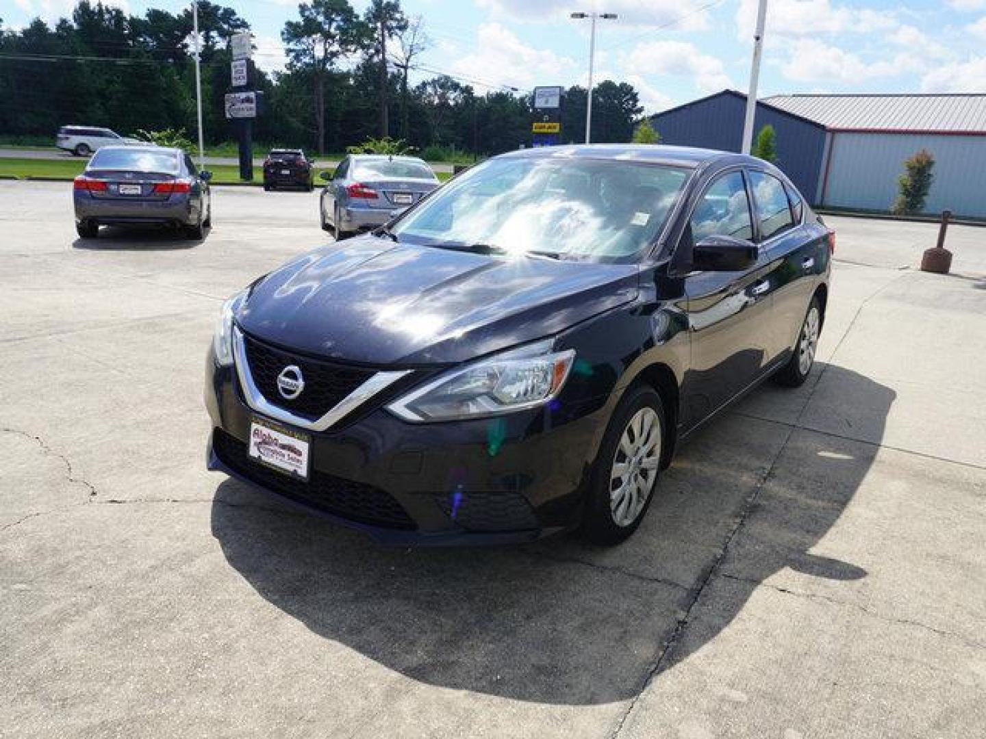 2016 Super Black /Charcoal Nissan Sentra 4dr Sdn I4 CVT S (3N1AB7AP6GY) with an 1.8L 4Cyl engine, CVT transmission, located at 6904 Johnston St., Lafayette, LA, 70503, (337) 988-1960, 30.143589, -92.100601 - Photo#5