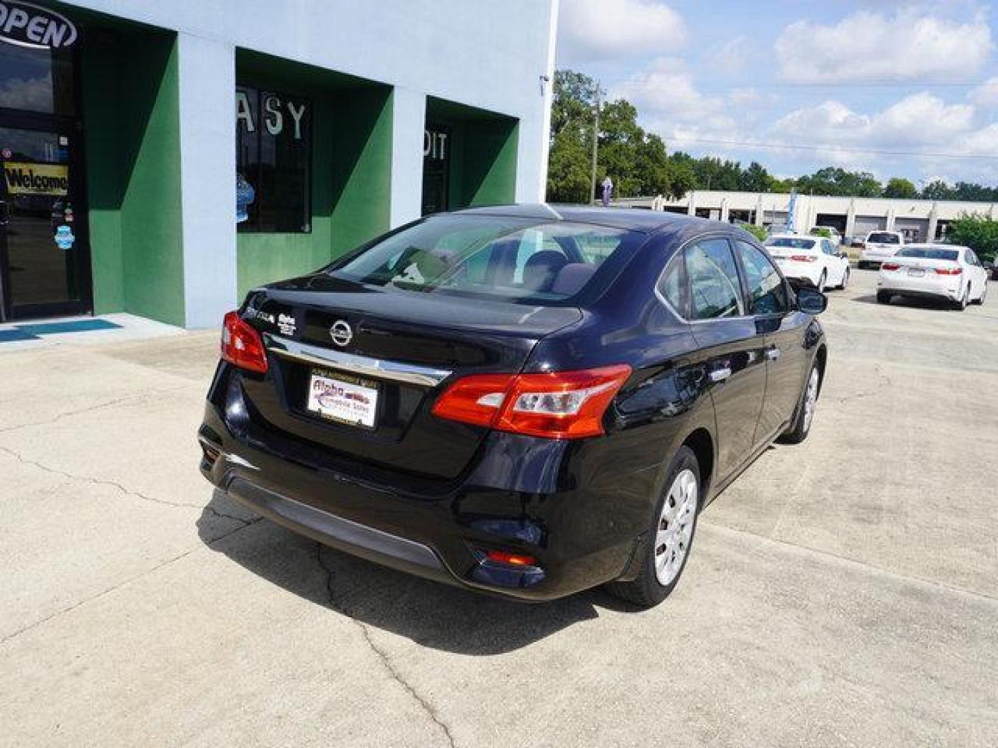 2016 Super Black /Charcoal Nissan Sentra 4dr Sdn I4 CVT S (3N1AB7AP6GY) with an 1.8L 4Cyl engine, CVT transmission, located at 6904 Johnston St., Lafayette, LA, 70503, (337) 988-1960, 30.143589, -92.100601 - Photo#12