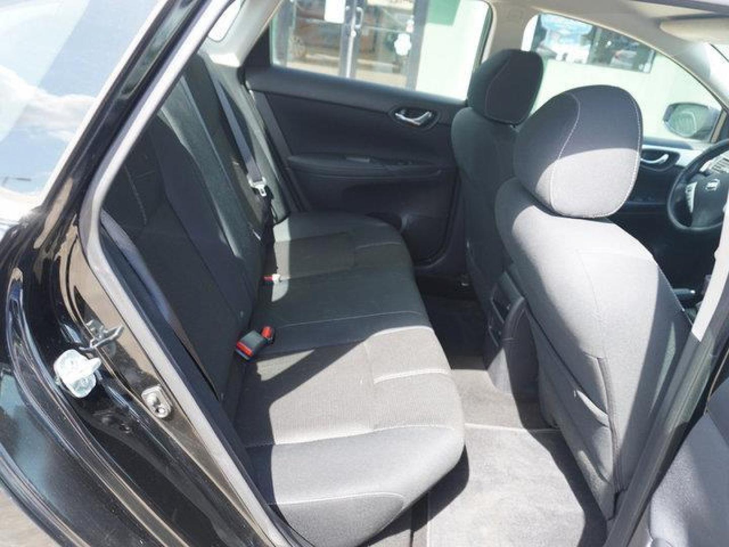 2016 Super Black /Charcoal Nissan Sentra 4dr Sdn I4 CVT S (3N1AB7AP6GY) with an 1.8L 4Cyl engine, CVT transmission, located at 6904 Johnston St., Lafayette, LA, 70503, (337) 988-1960, 30.143589, -92.100601 - Photo#14
