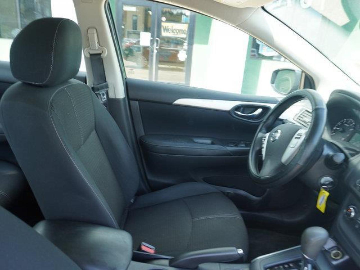 2016 Super Black /Charcoal Nissan Sentra 4dr Sdn I4 CVT S (3N1AB7AP6GY) with an 1.8L 4Cyl engine, CVT transmission, located at 6904 Johnston St., Lafayette, LA, 70503, (337) 988-1960, 30.143589, -92.100601 - Photo#15