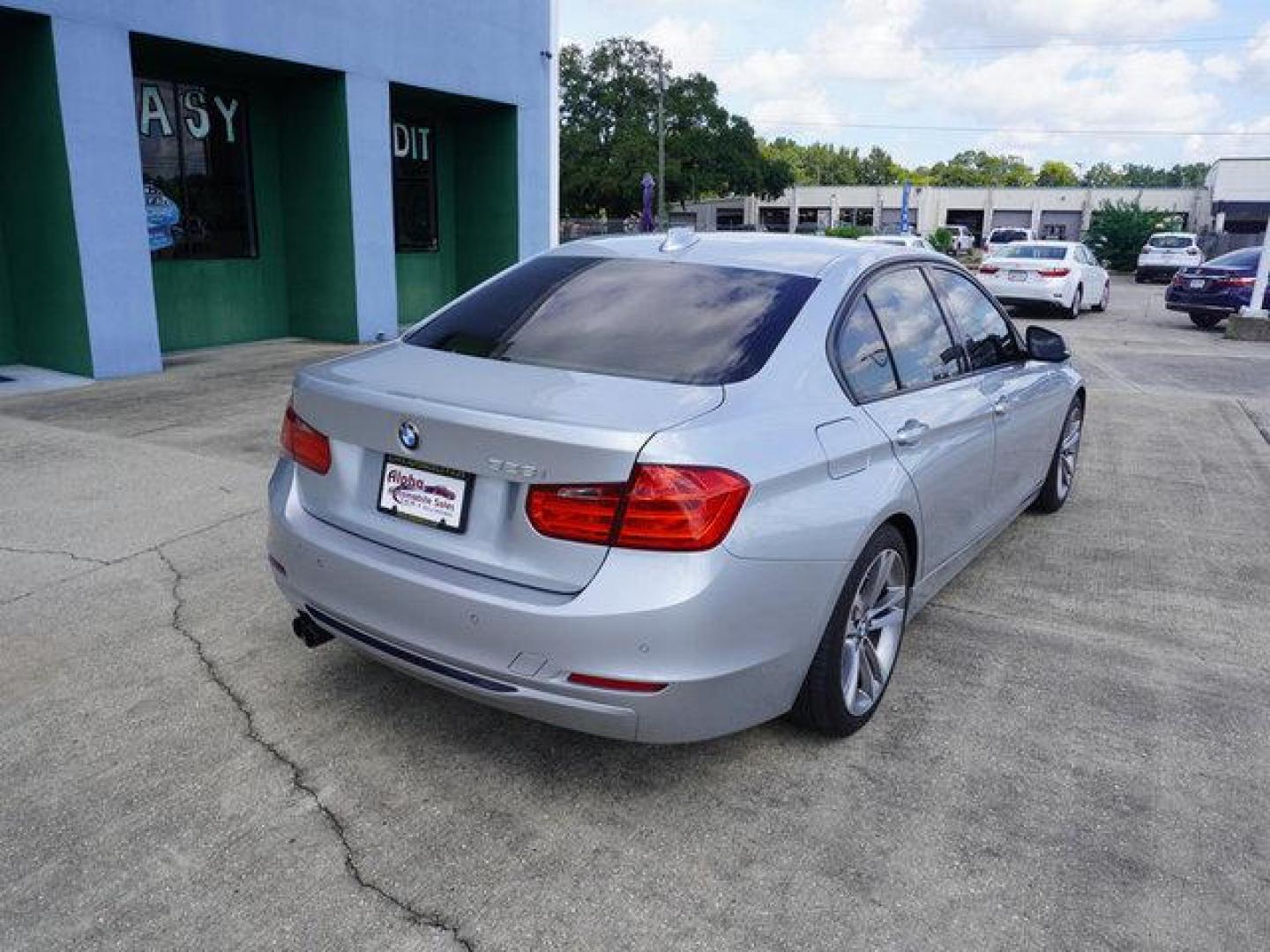 2015 Silver /Black w/Red Highlight BMW 3 Series 4dr Sdn 328i RWD (WBA3A5C54FF) with an 2.0L 4Cyl Turbo engine, 8 Spd Automatic transmission, located at 6904 Johnston St., Lafayette, LA, 70503, (337) 988-1960, 30.143589, -92.100601 - Photo#45
