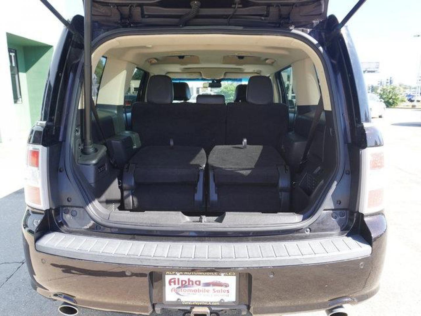 2013 Tuxedo Black Metallic /Charcoal Black Ford Flex 4dr Limited FWD (2FMGK5D88DB) with an 3.5L V6 engine, Automatic transmission, located at 6904 Johnston St., Lafayette, LA, 70503, (337) 988-1960, 30.143589, -92.100601 - Photo#46