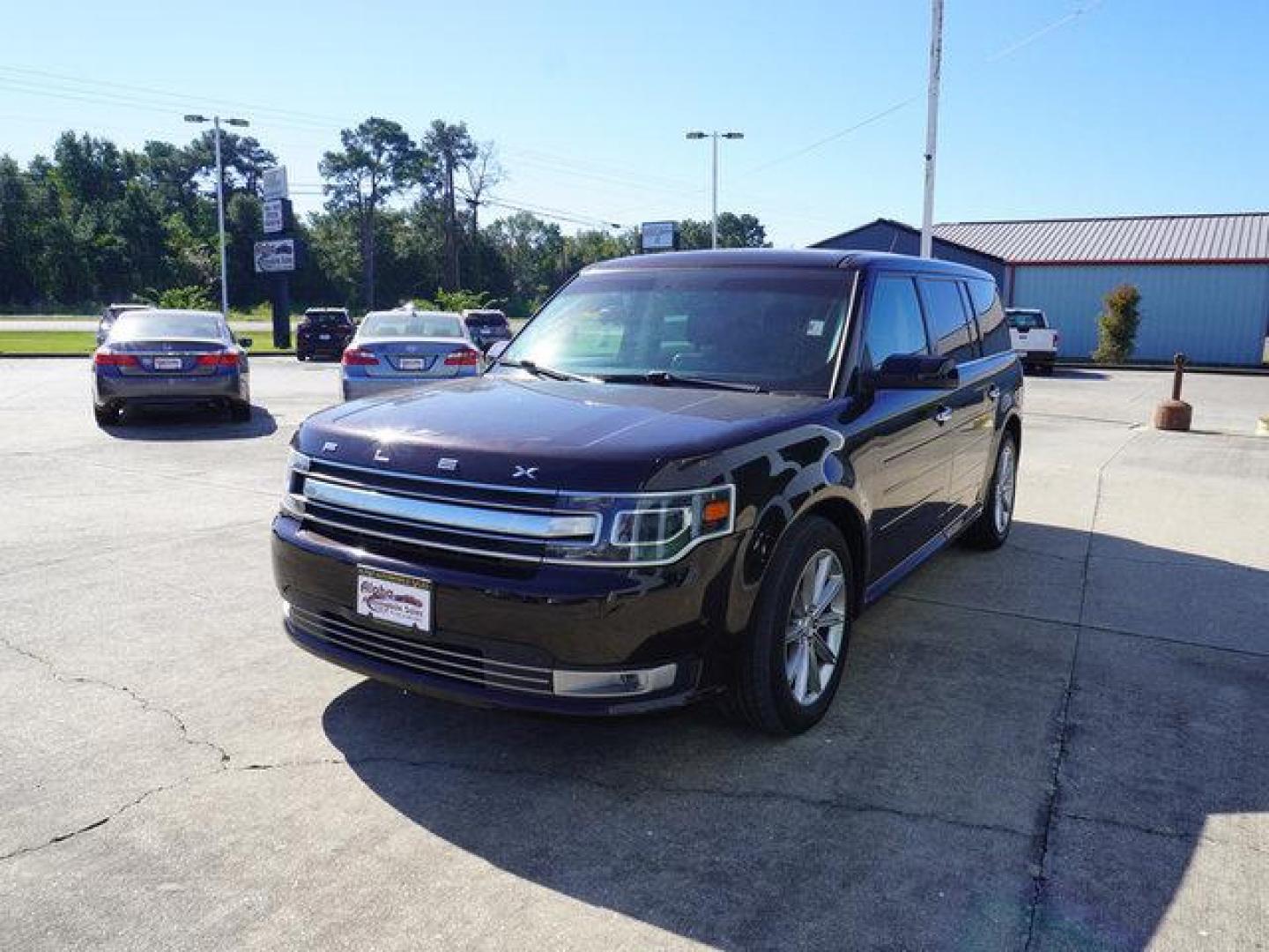 2013 Tuxedo Black Metallic /Charcoal Black Ford Flex 4dr Limited FWD (2FMGK5D88DB) with an 3.5L V6 engine, Automatic transmission, located at 6904 Johnston St., Lafayette, LA, 70503, (337) 988-1960, 30.143589, -92.100601 - Photo#37