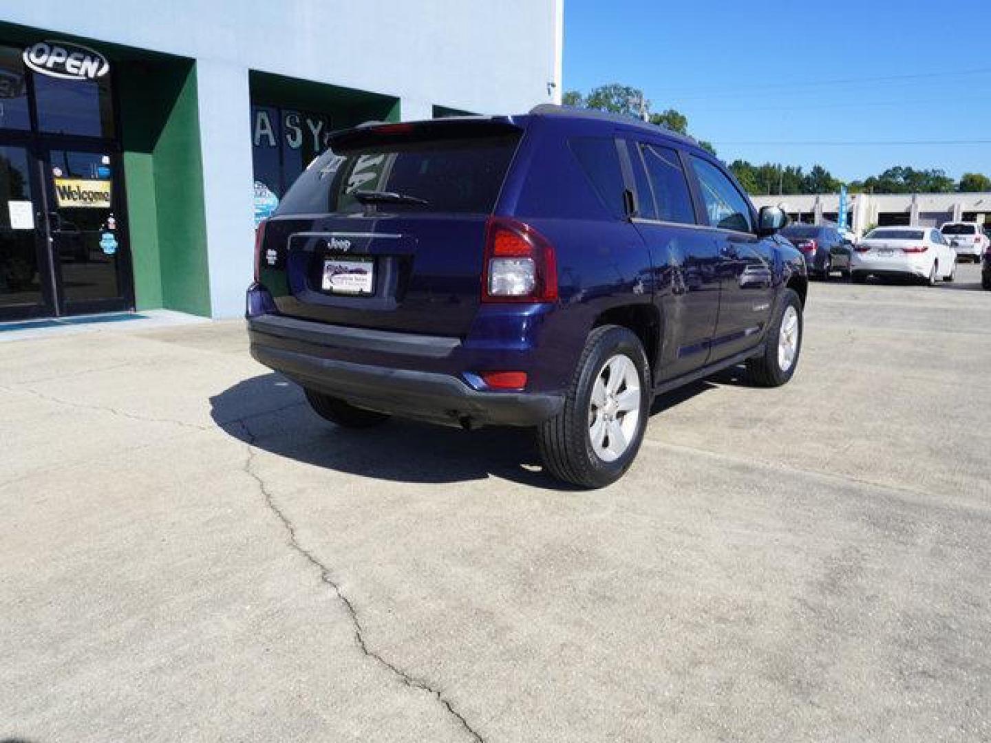 2014 True Blue Pearlcoat /Dark Slate Gray Jeep Compass FWD 4dr Sport (1C4NJCBB5ED) with an 2.4L 4Cyl engine, Automatic transmission, located at 6904 Johnston St., Lafayette, LA, 70503, (337) 988-1960, 30.143589, -92.100601 - Photo#12
