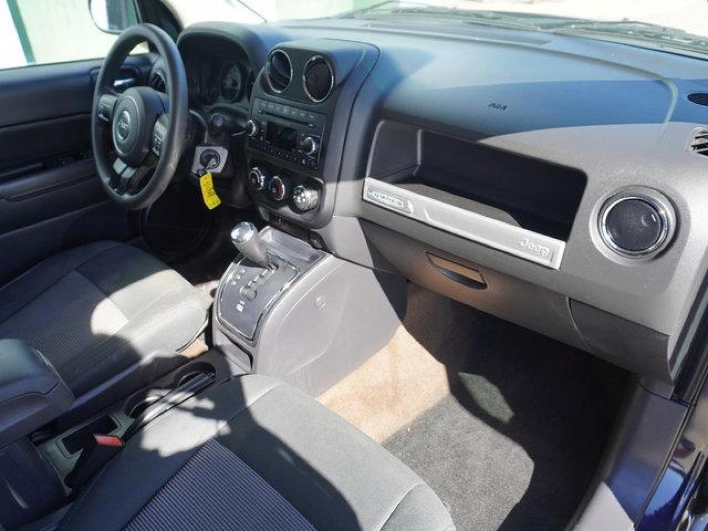 2014 True Blue Pearlcoat /Dark Slate Gray Jeep Compass FWD 4dr Sport (1C4NJCBB5ED) with an 2.4L 4Cyl engine, Automatic transmission, located at 6904 Johnston St., Lafayette, LA, 70503, (337) 988-1960, 30.143589, -92.100601 - Photo#50