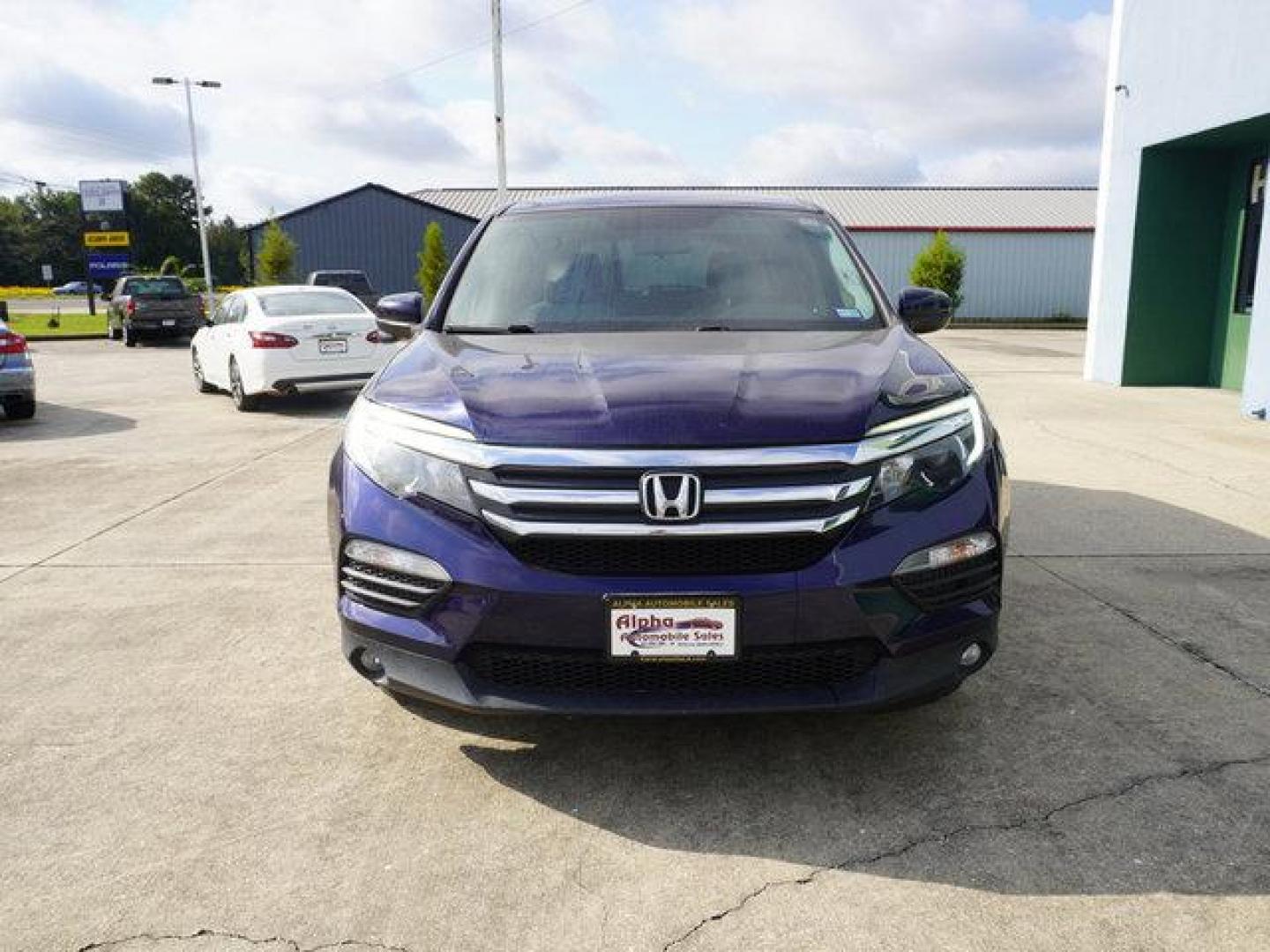 2017 Obsidian Blue Pearl /Beige Honda Pilot EX 2WD (5FNYF5H36HB) with an 3.5L V6 engine, Automatic transmission, located at 6904 Johnston St., Lafayette, LA, 70503, (337) 988-1960, 30.143589, -92.100601 - Photo#36