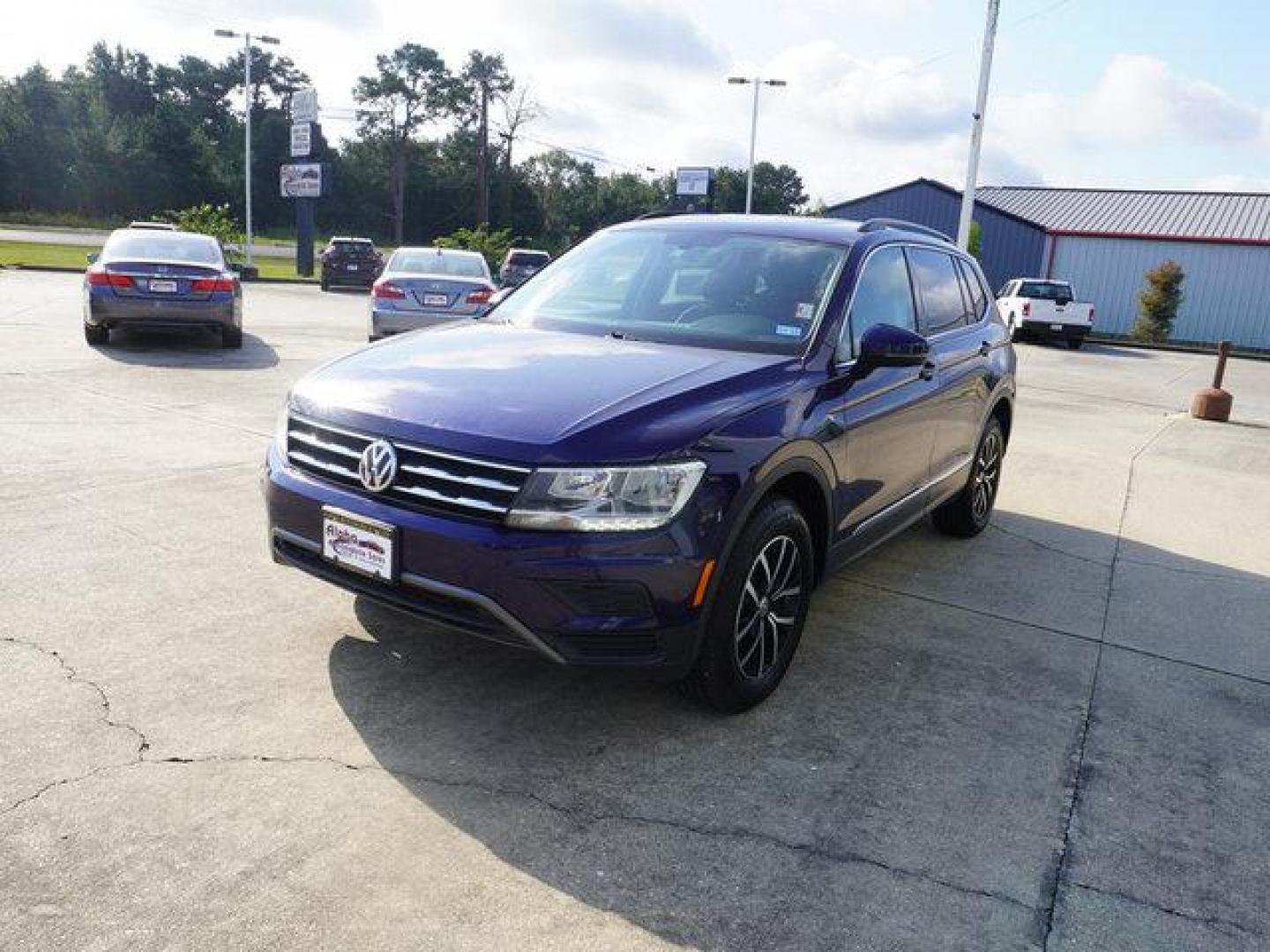 2021 Blue /Storm Gray Volkswagen Tiguan 2.0T SE FWD (3VV3B7AX7MM) with an 2.0L 4Cyl engine, Automatic transmission, located at 6904 Johnston St., Lafayette, LA, 70503, (337) 988-1960, 30.143589, -92.100601 - Photo#37
