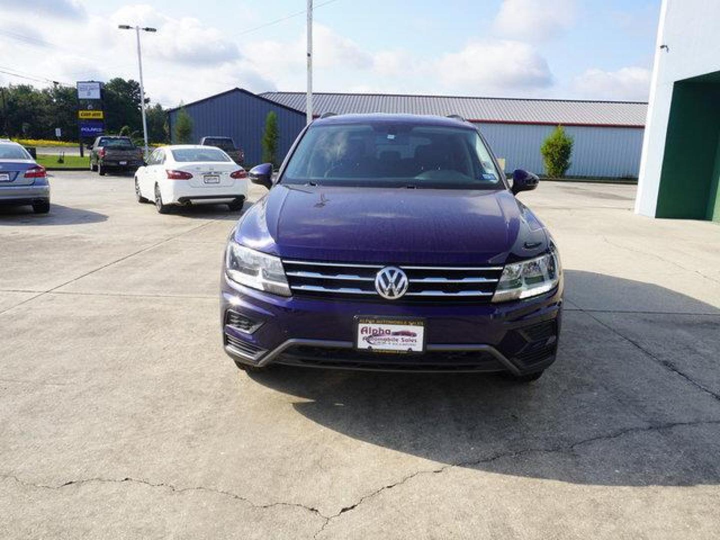 2021 Blue /Storm Gray Volkswagen Tiguan 2.0T SE FWD (3VV3B7AX7MM) with an 2.0L 4Cyl engine, Automatic transmission, located at 6904 Johnston St., Lafayette, LA, 70503, (337) 988-1960, 30.143589, -92.100601 - Photo#2