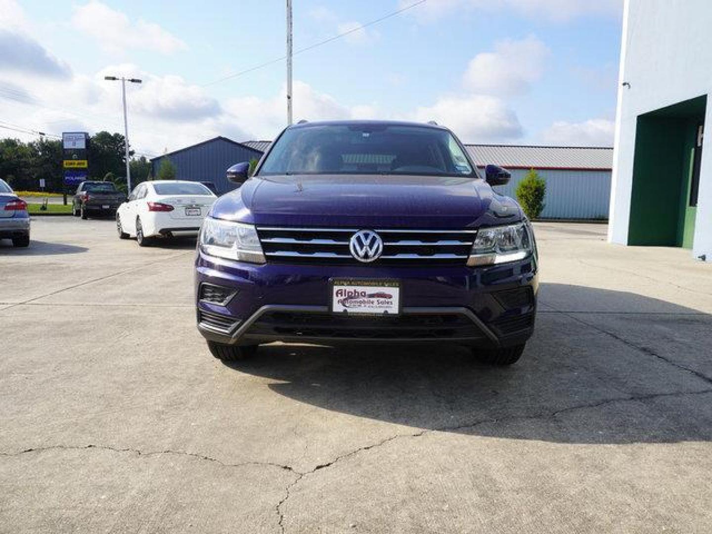2021 Blue /Storm Gray Volkswagen Tiguan 2.0T SE FWD (3VV3B7AX7MM) with an 2.0L 4Cyl engine, Automatic transmission, located at 6904 Johnston St., Lafayette, LA, 70503, (337) 988-1960, 30.143589, -92.100601 - Photo#3