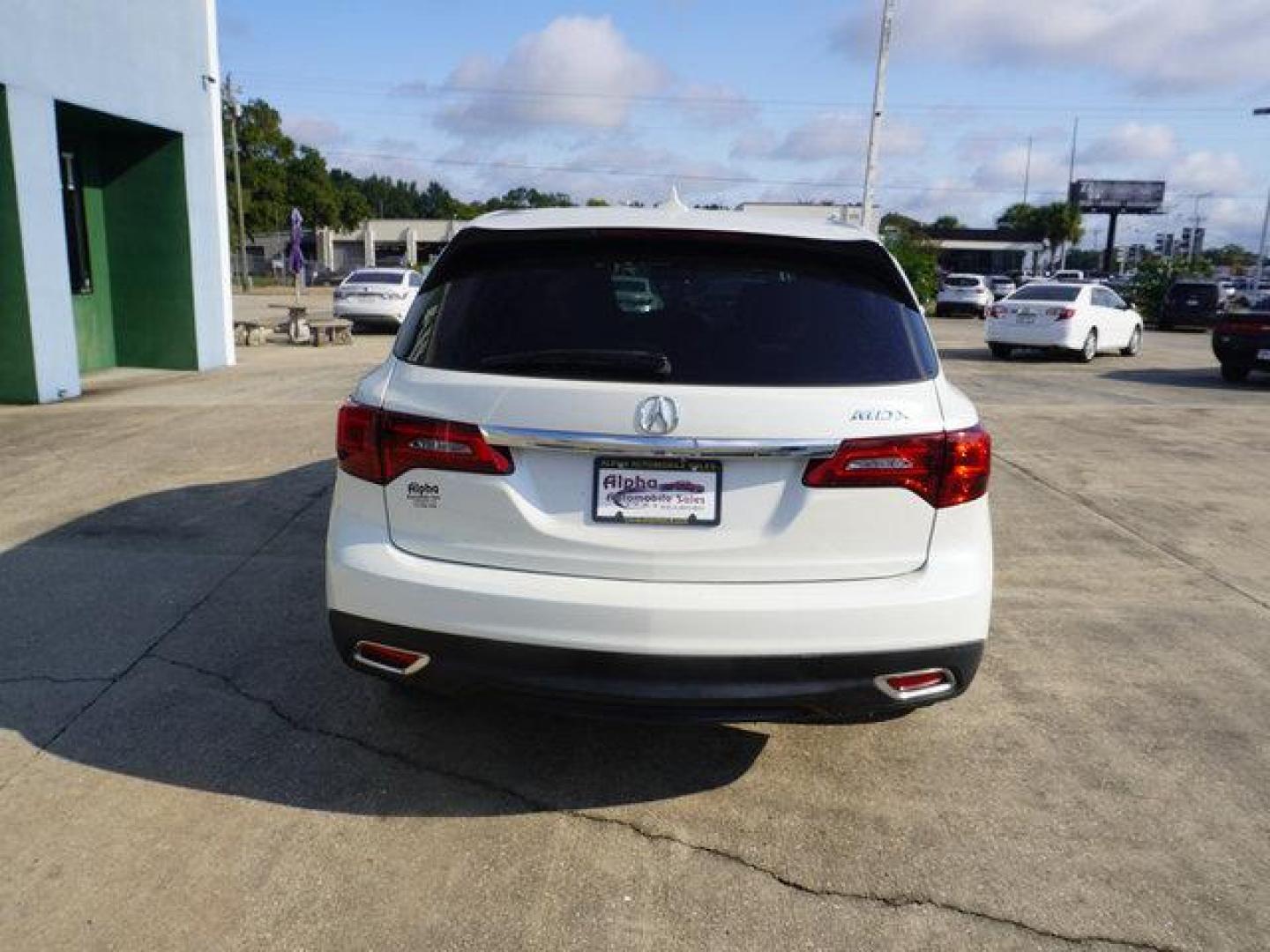 2014 White /Ebony Acura MDX FWD 4dr Tech Pkg (5FRYD3H46EB) with an 3.5L V6 engine, Automatic transmission, located at 6904 Johnston St., Lafayette, LA, 70503, (337) 988-1960, 30.143589, -92.100601 - Photo#43