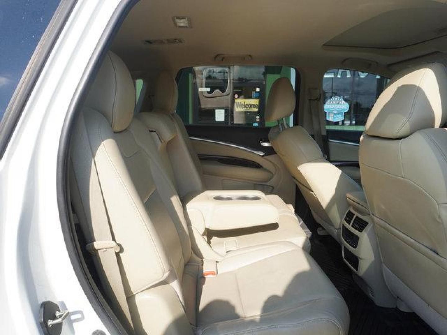 2014 White /Ebony Acura MDX FWD 4dr Tech Pkg (5FRYD3H46EB) with an 3.5L V6 engine, Automatic transmission, located at 6904 Johnston St., Lafayette, LA, 70503, (337) 988-1960, 30.143589, -92.100601 - Photo#48