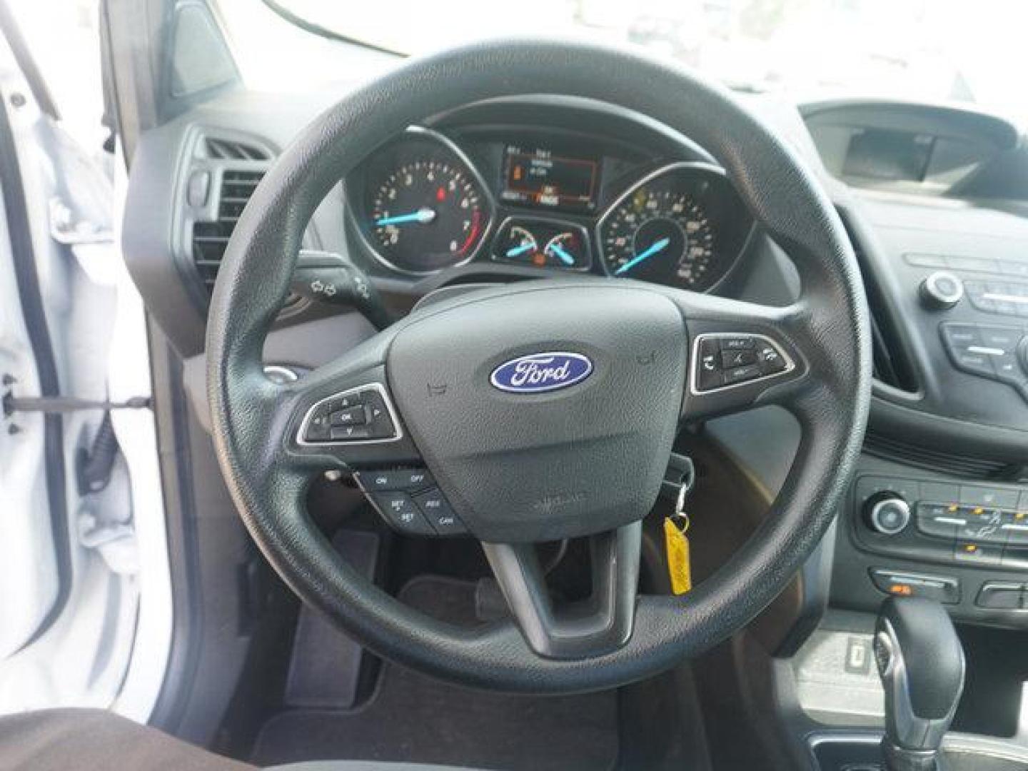 2019 Oxford White /Chromite Gray/Chrcl Black Ford Escape S FWD (1FMCU0F75KU) with an 2.5L 4Cyl engine, Automatic transmission, located at 6904 Johnston St., Lafayette, LA, 70503, (337) 988-1960, 30.143589, -92.100601 - Photo#62