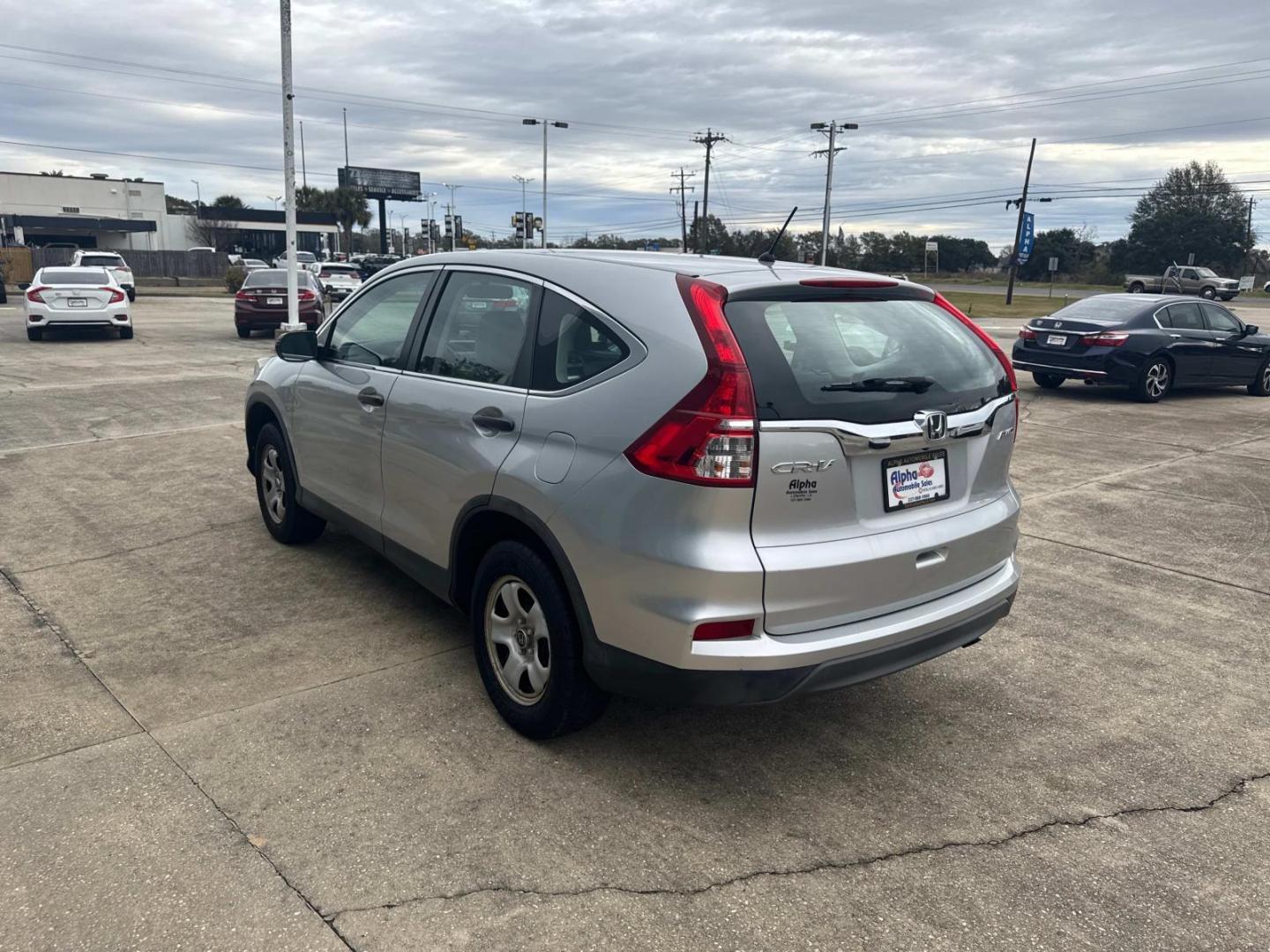 2016 Alabaster Silver Metallic /Gray Honda CR-V AWD 5dr LX (5J6RM4H35GL) , Automatic transmission, located at 6904 Johnston St., Lafayette, LA, 70503, (337) 988-1960, 30.143589, -92.100601 - Photo#7