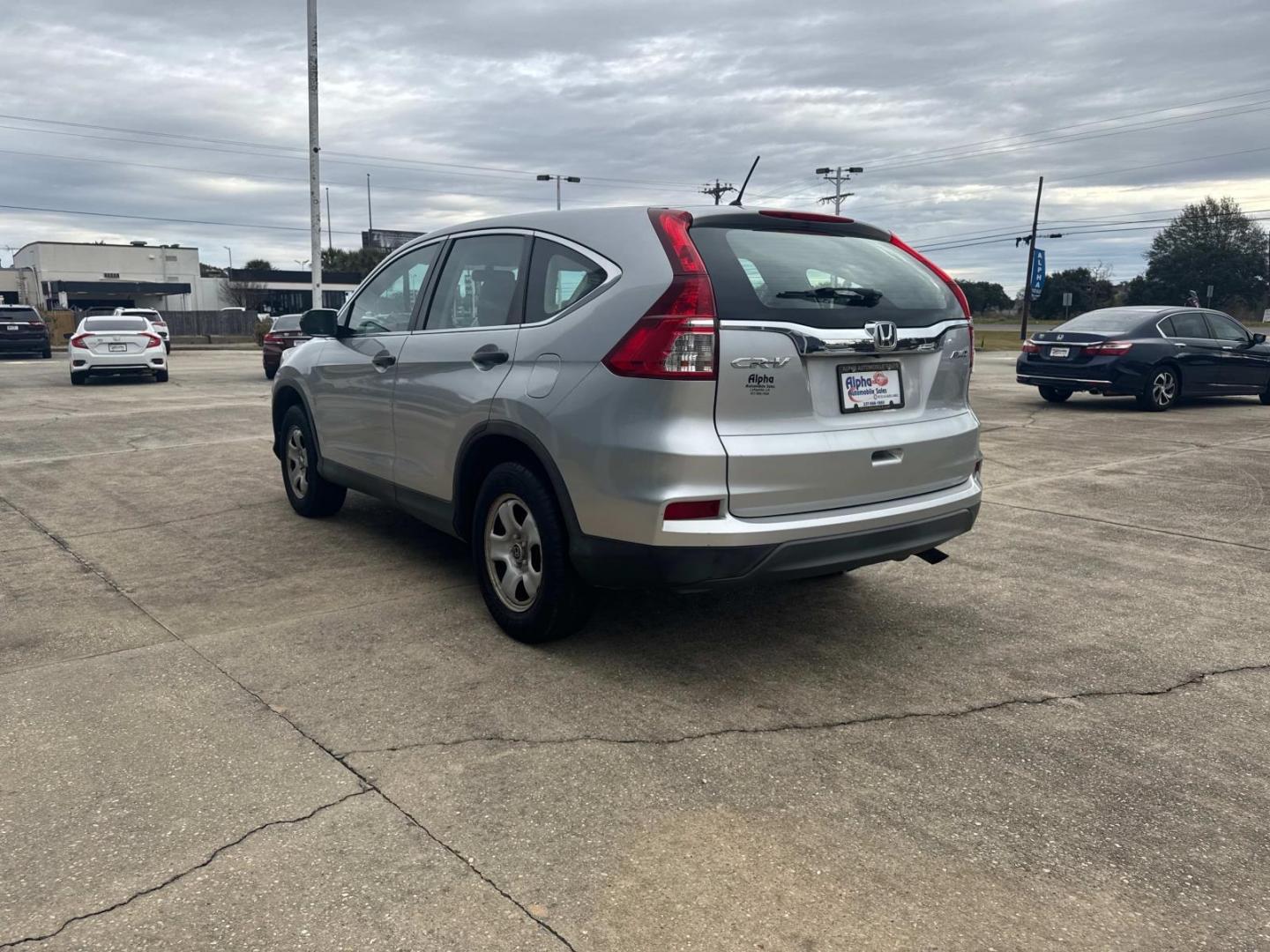 2016 Alabaster Silver Metallic /Gray Honda CR-V AWD 5dr LX (5J6RM4H35GL) , Automatic transmission, located at 6904 Johnston St., Lafayette, LA, 70503, (337) 988-1960, 30.143589, -92.100601 - Photo#8