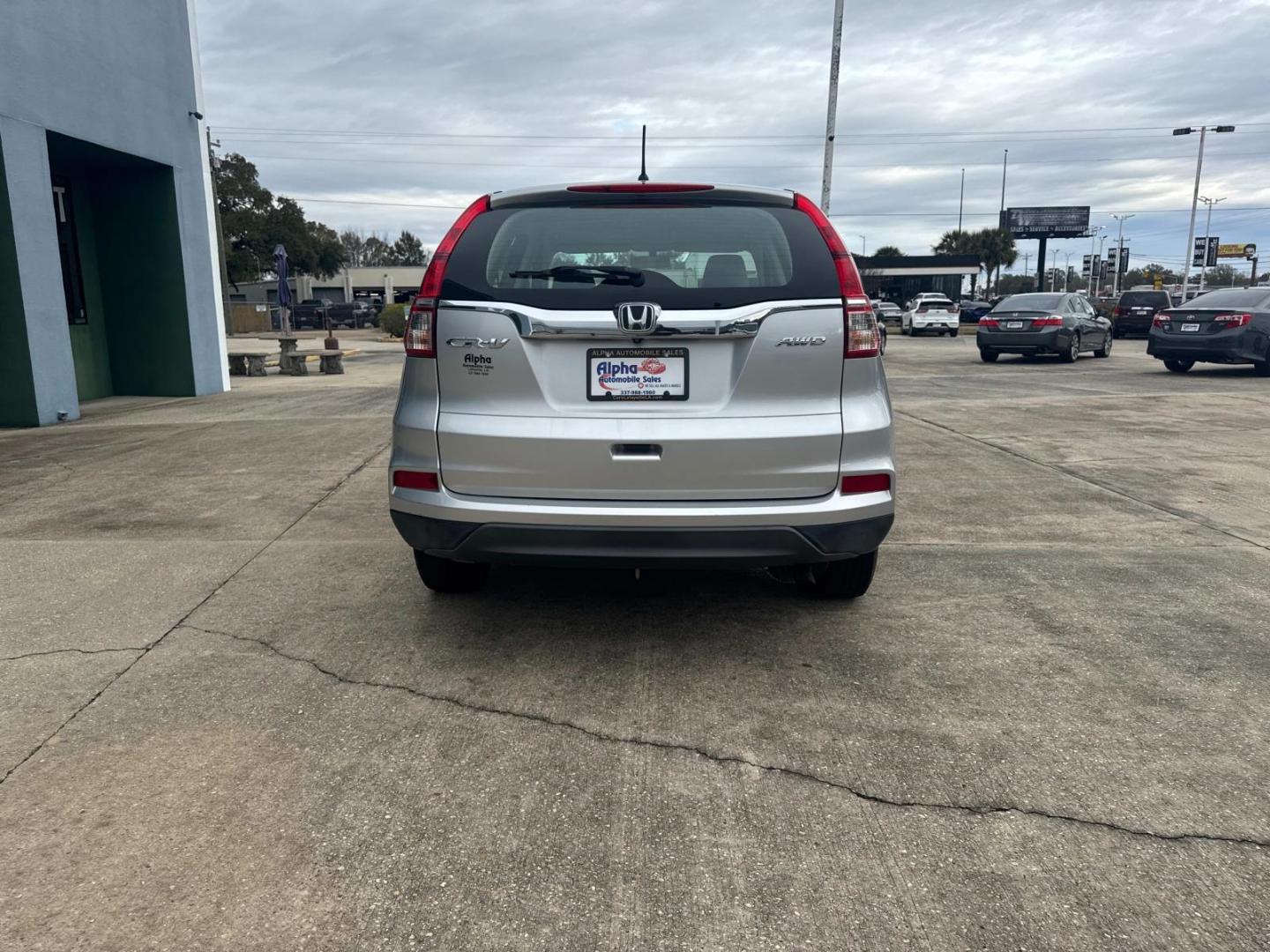 2016 Alabaster Silver Metallic /Gray Honda CR-V AWD 5dr LX (5J6RM4H35GL) , Automatic transmission, located at 6904 Johnston St., Lafayette, LA, 70503, (337) 988-1960, 30.143589, -92.100601 - Photo#10