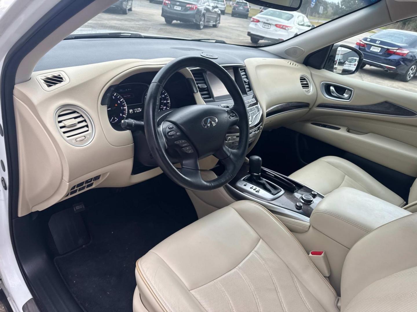 2015 Majestic White /Tan INFINITI QX60 FWD 4dr (5N1AL0MN6FC) , Automatic transmission, located at 6904 Johnston St., Lafayette, LA, 70503, (337) 988-1960, 30.143589, -92.100601 - Photo#23