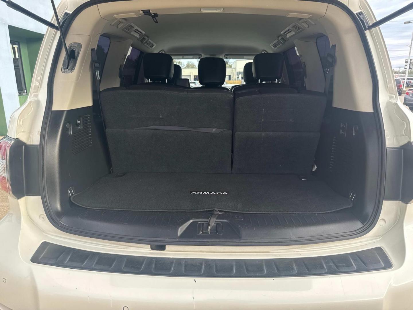 2018 Pearl White /Black Nissan Armada 4x2 SL (JN8AY2ND1J9) , N/A transmission, located at 6904 Johnston St., Lafayette, LA, 70503, (337) 988-1960, 30.143589, -92.100601 - Photo#13