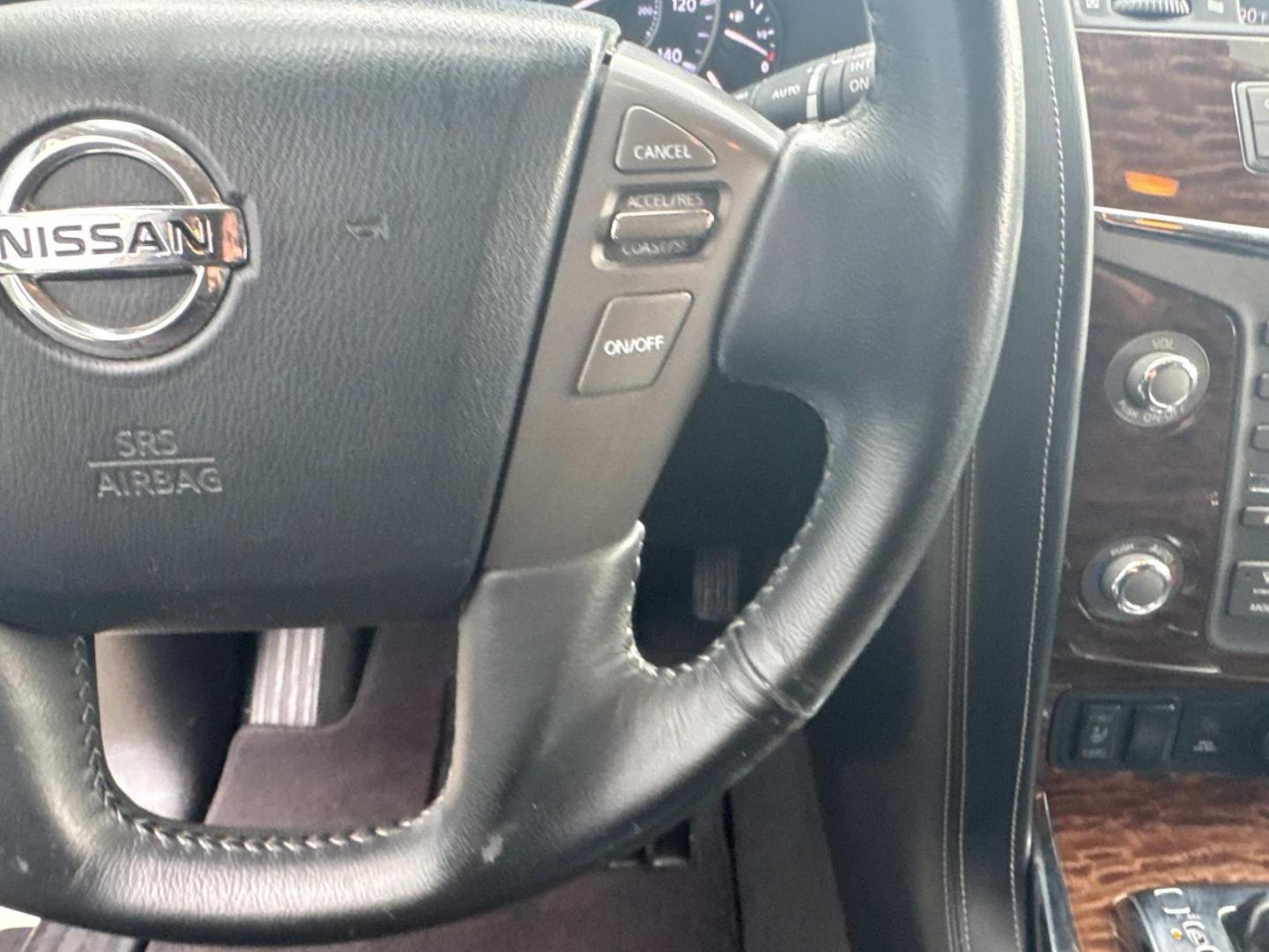 2018 Pearl White /Black Nissan Armada 4x2 SL (JN8AY2ND1J9) , N/A transmission, located at 6904 Johnston St., Lafayette, LA, 70503, (337) 988-1960, 30.143589, -92.100601 - Photo#28