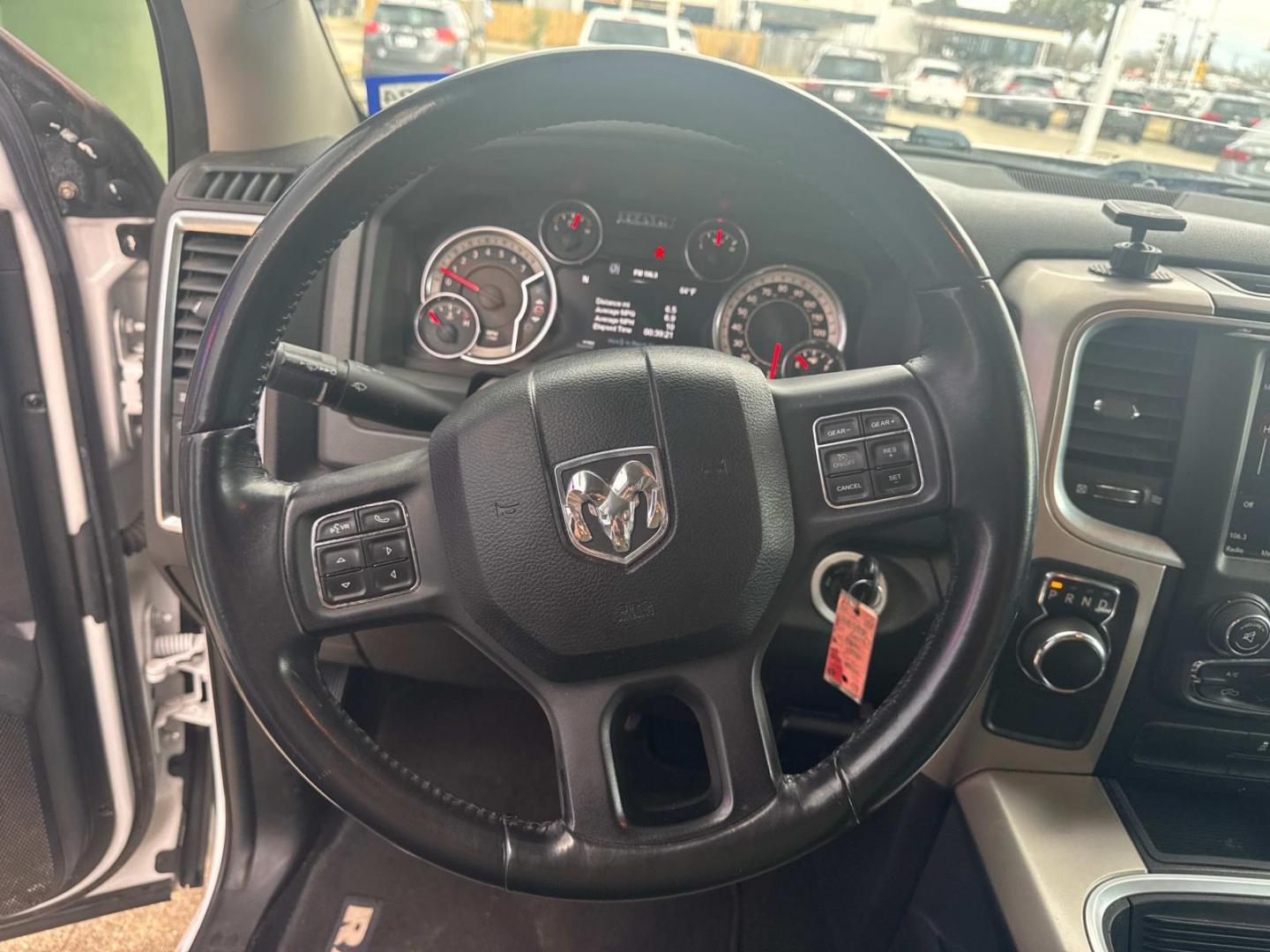 2019 White /Gray Ram 1500 Classic Lone Star 4x2 Crew Cab 5'7 Box (1C6RR6LT1KS) , Automatic transmission, located at 6904 Johnston St., Lafayette, LA, 70503, (337) 988-1960, 30.143589, -92.100601 - Photo#28