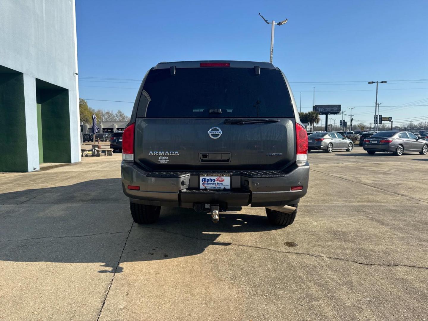 2012 Lakeshore Slate Metallic /Black Nissan Armada 2WD 4dr SV (5N1BA0ND0CN) , N/A transmission, located at 6904 Johnston St., Lafayette, LA, 70503, (337) 988-1960, 30.143589, -92.100601 - Photo#9