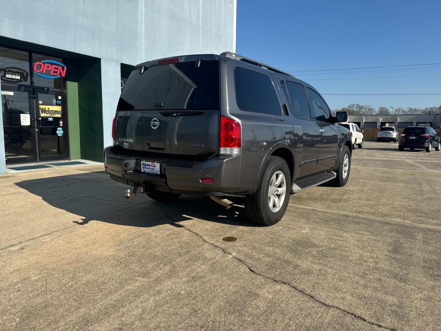 2012 Lakeshore Slate Metallic /Black Nissan Armada 2WD 4dr SV (5N1BA0ND0CN) , N/A transmission, located at 6904 Johnston St., Lafayette, LA, 70503, (337) 988-1960, 30.143589, -92.100601 - Photo#11