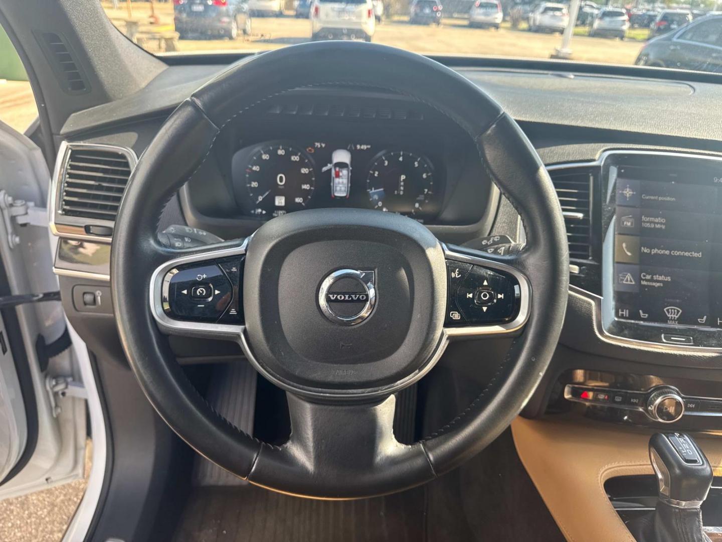 2017 Crystal White Pearl Metallic /Amber Volvo XC90 T6 AWD 7-Passenger Momentum (YV4A22PK3H1) , N/A transmission, located at 6904 Johnston St., Lafayette, LA, 70503, (337) 988-1960, 30.143589, -92.100601 - Photo#27