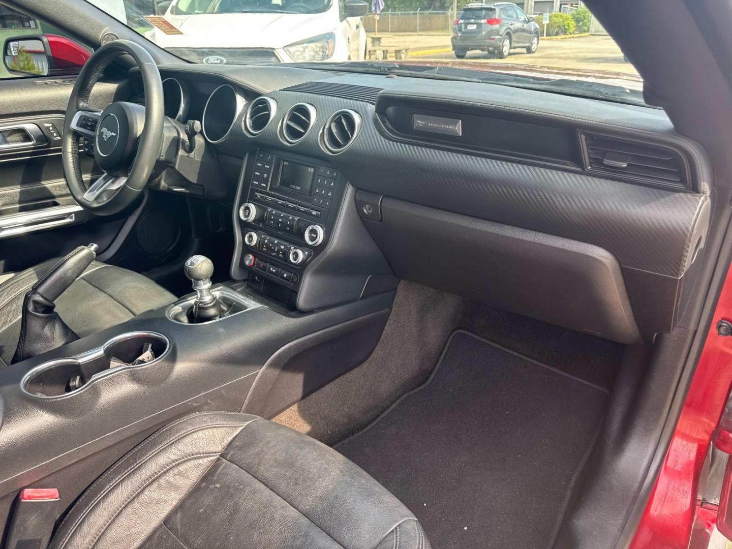 2018 Red /Black Ford Mustang EcoBoost Fastback (1FA6P8TH9J5) , Automatic transmission, located at 6904 Johnston St., Lafayette, LA, 70503, (337) 988-1960, 30.143589, -92.100601 - Photo#17