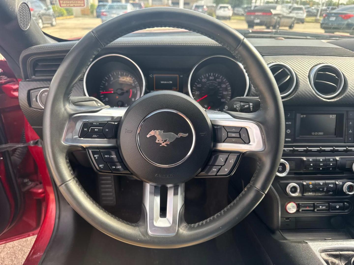 2018 Red /Black Ford Mustang EcoBoost Fastback (1FA6P8TH9J5) , Automatic transmission, located at 6904 Johnston St., Lafayette, LA, 70503, (337) 988-1960, 30.143589, -92.100601 - Photo#28